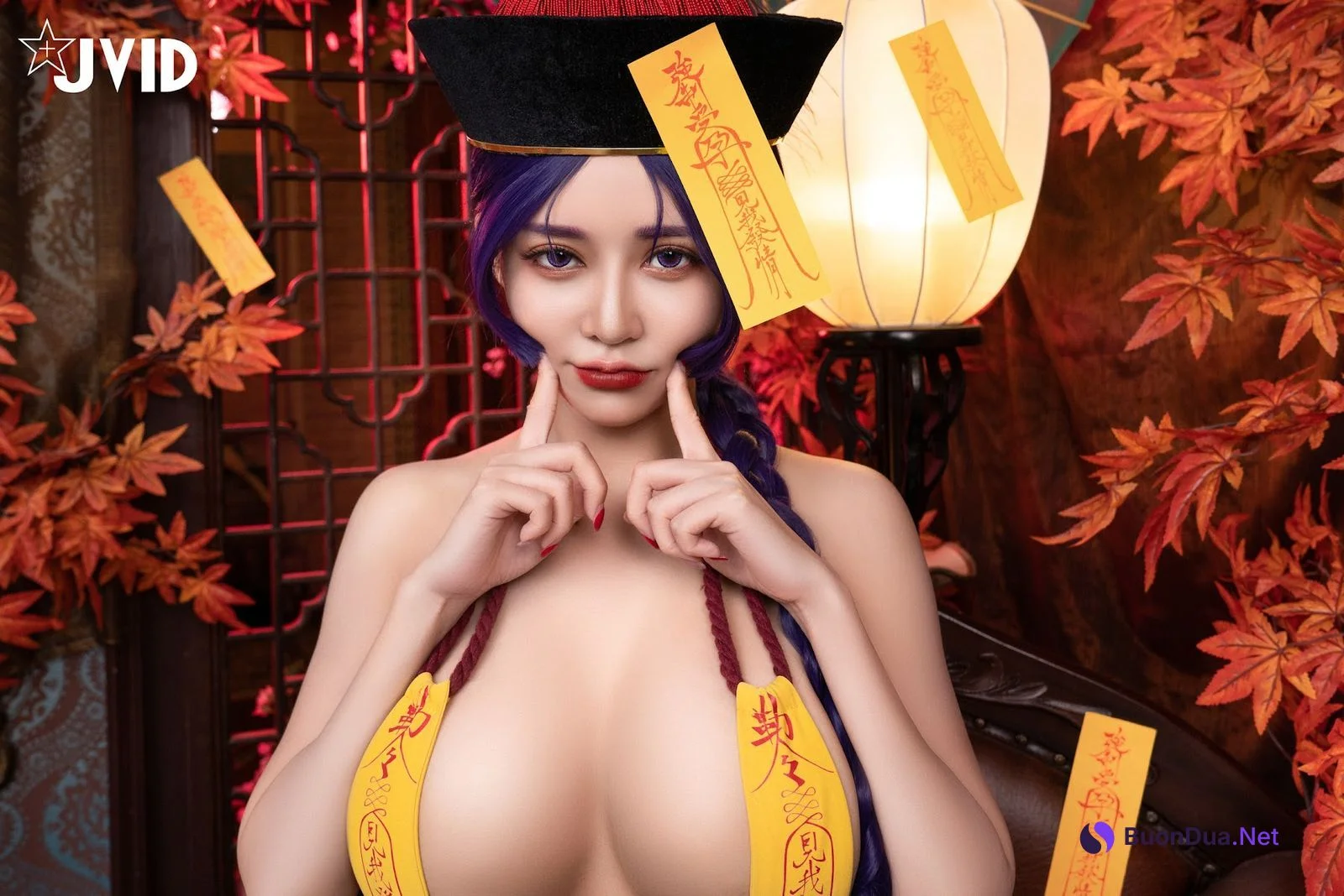 [JVID] 甜心幫 ღ 安希 – 菰蒲風動縱斜影，殭屍奶光《安希》膣得液滿 - 写真 39