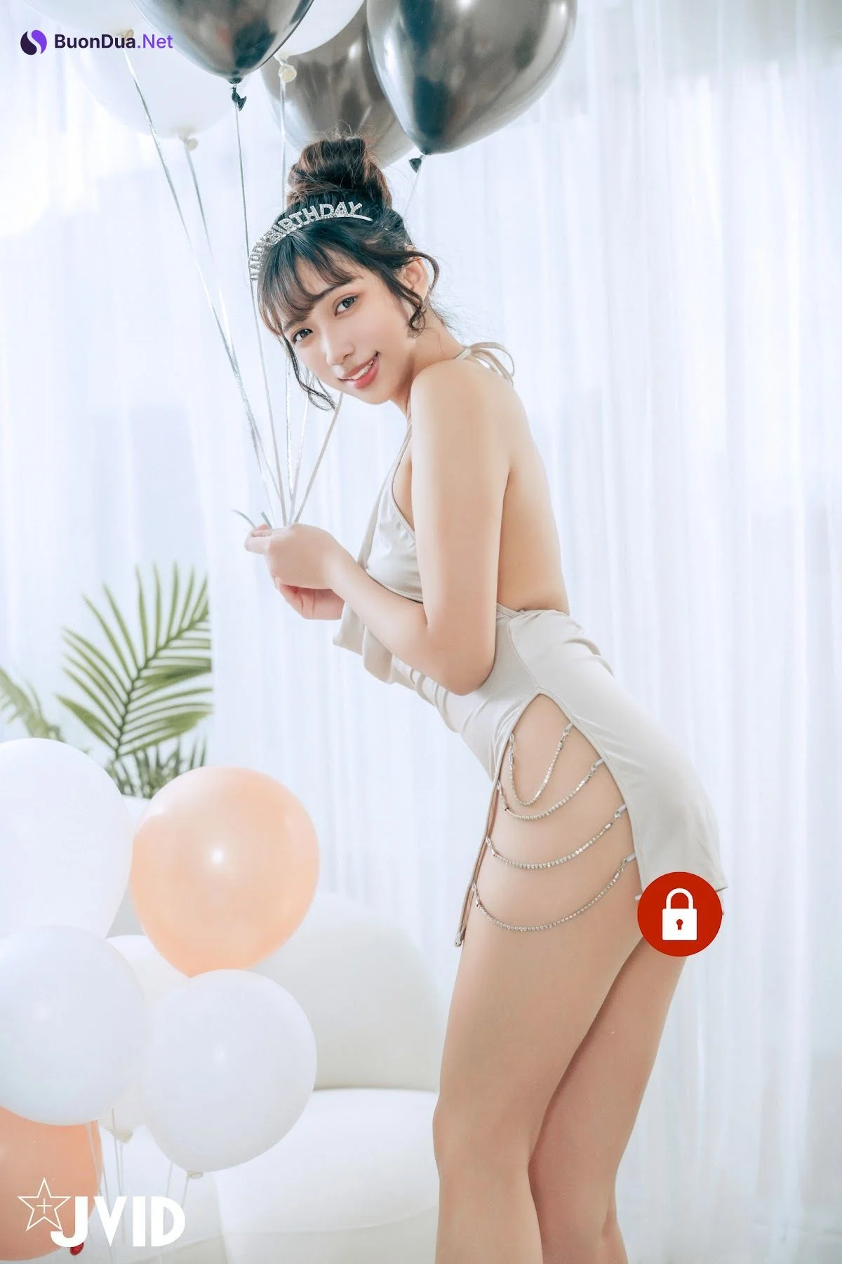 [JVID] 井野奈 & 肉包 – 色慾融合の閨蜜慶生派對 - 사진 7