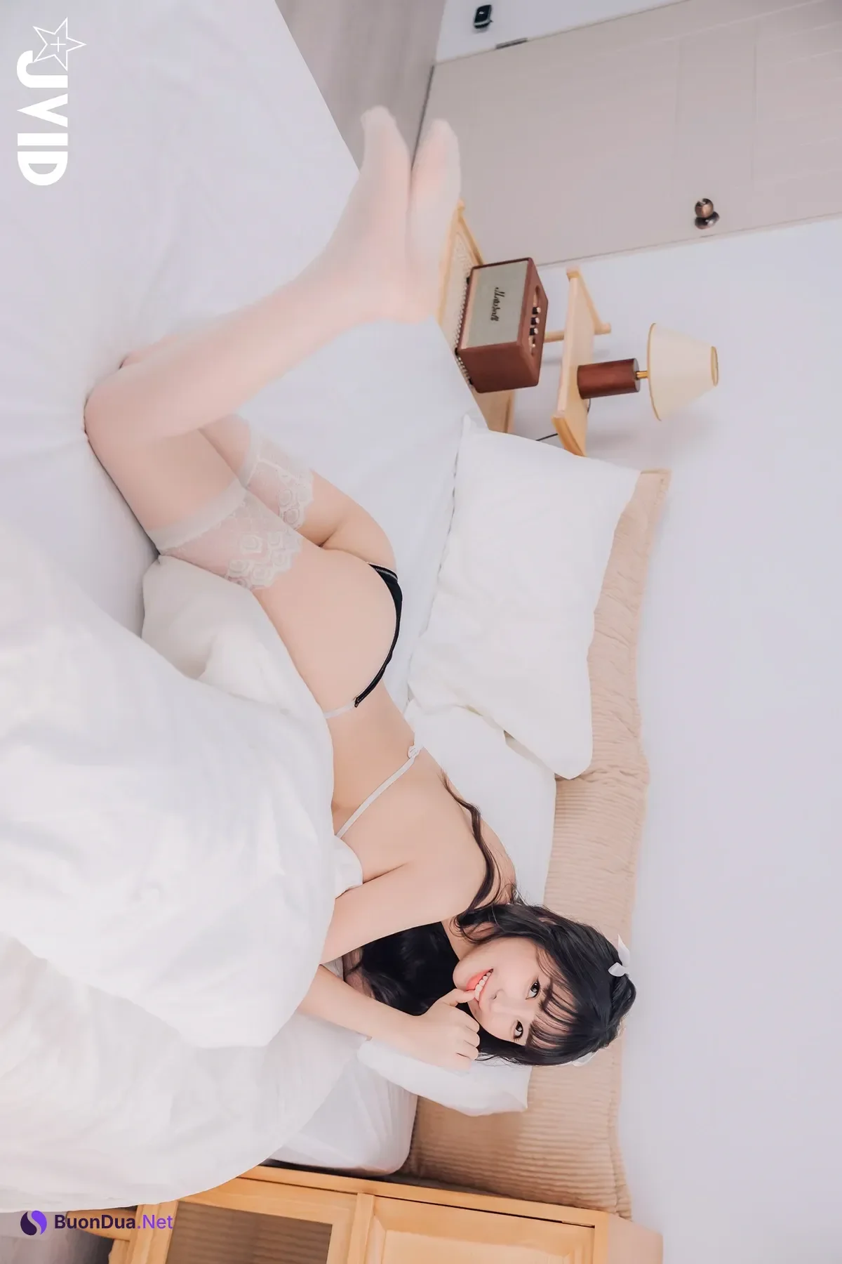 JVID 胎尼 & 啾啾 – 啾啾親自開箱豪華AI情慾娃娃Tiny🥵真人比例完美粉嫩E奶💦激情互動舌吻揉奶樣樣來🔞 Set.03 - Photo 20