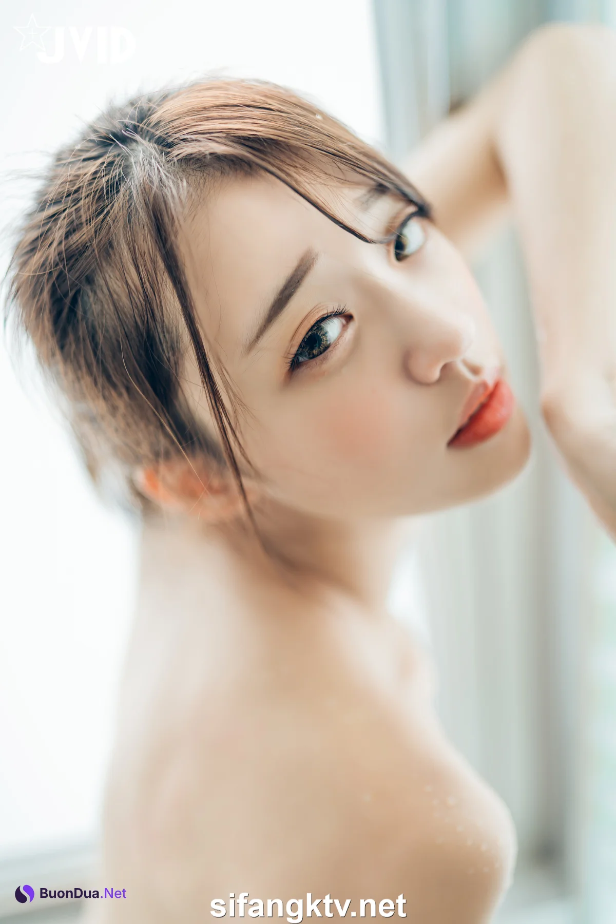 [JVID] 妍妍 Angel – 妍妍小寶寶 來餵她喝奶吧❤️! 還有透絲透點裝 潤滑絲襪💦 - Photo 18