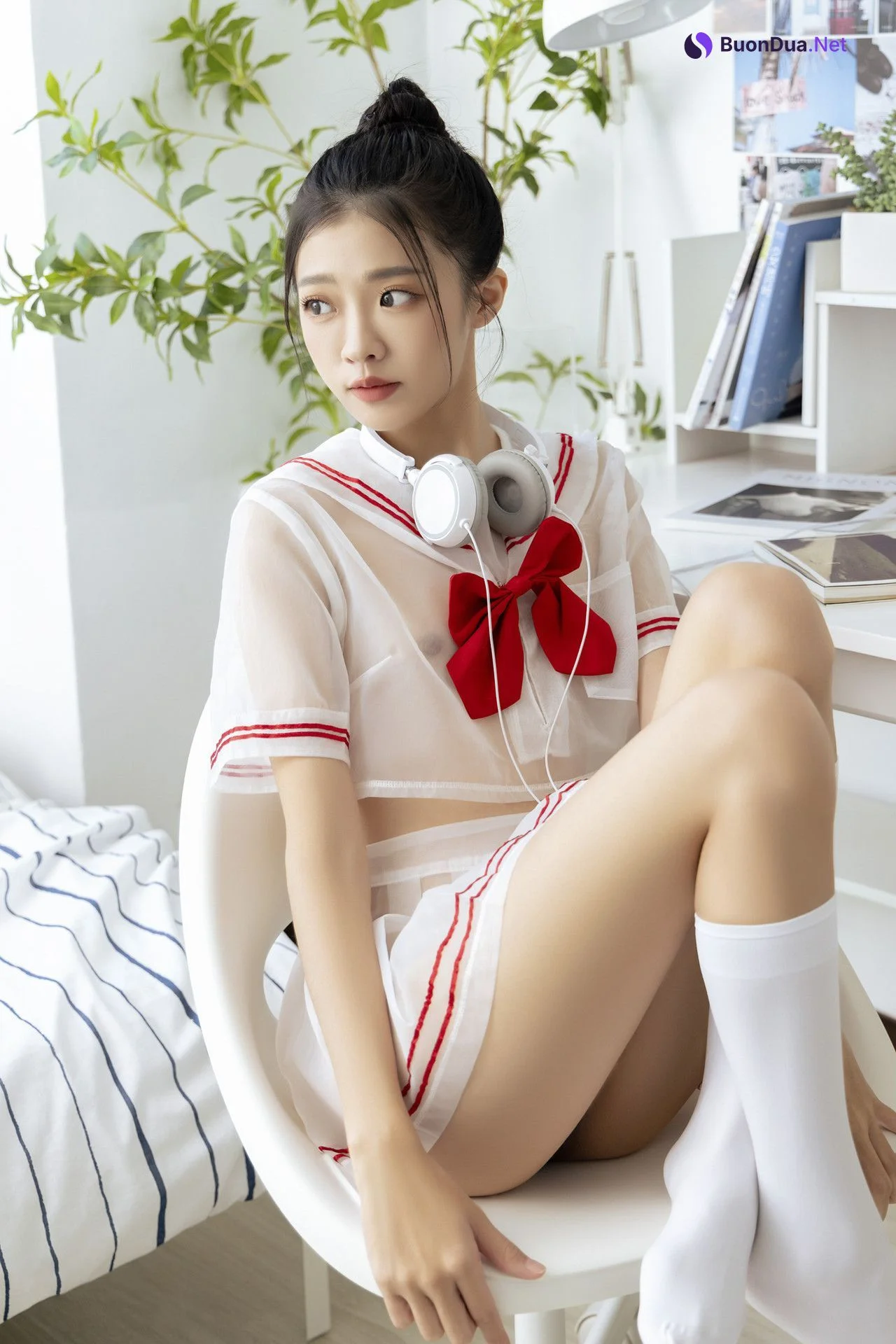 JVID 妍妍 Angel – 电竞少女-超可愛微乳美少女-第一次的性感開發 Set.01 - Photo 18