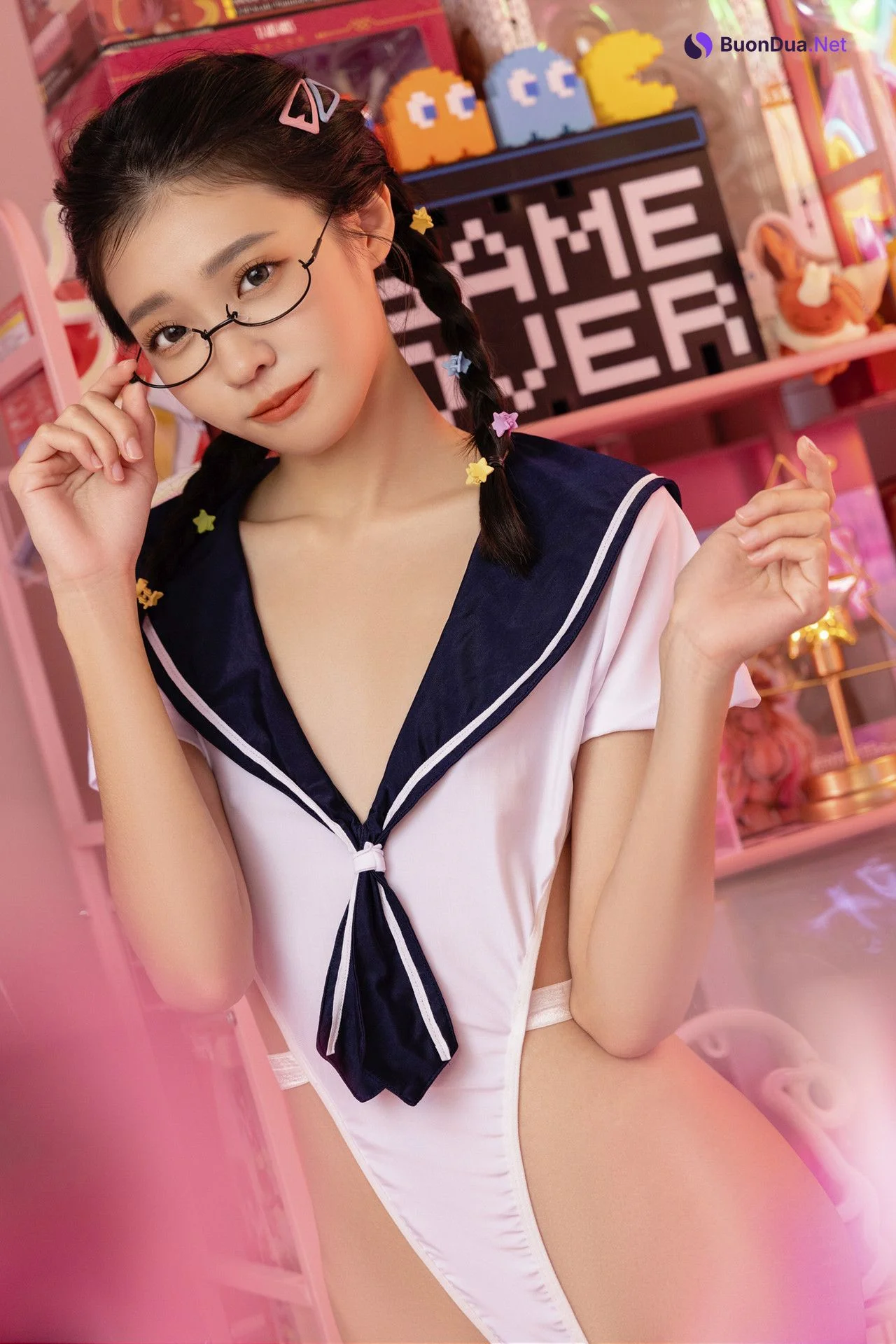 JVID 妍妍 Angel – 电竞少女-超可愛微乳美少女-第一次的性感開發 Set.02 - Photo 11