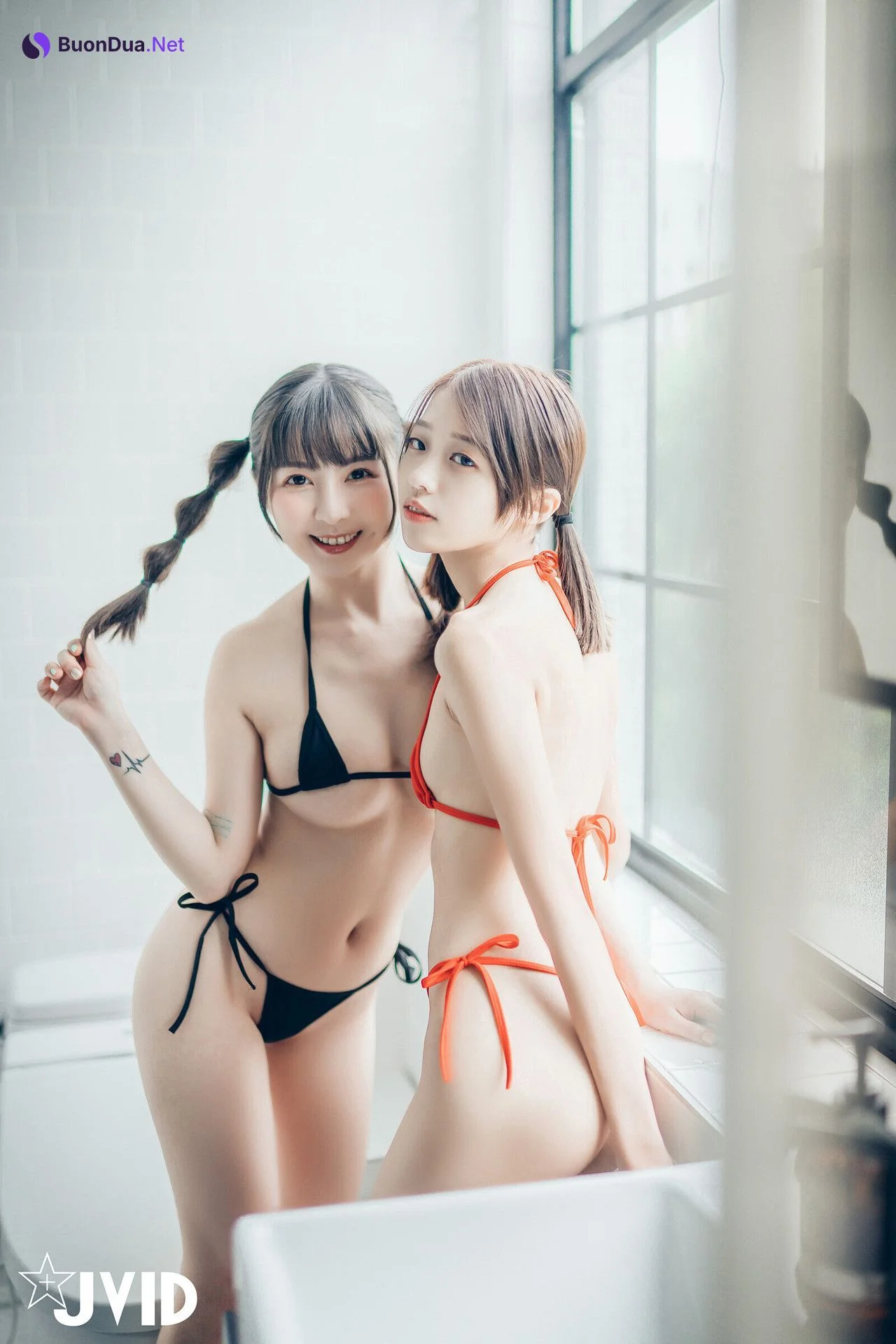 JVID 妍妍 Angel & Tiny – 蘿莉百合 Set.01 - Photo 3