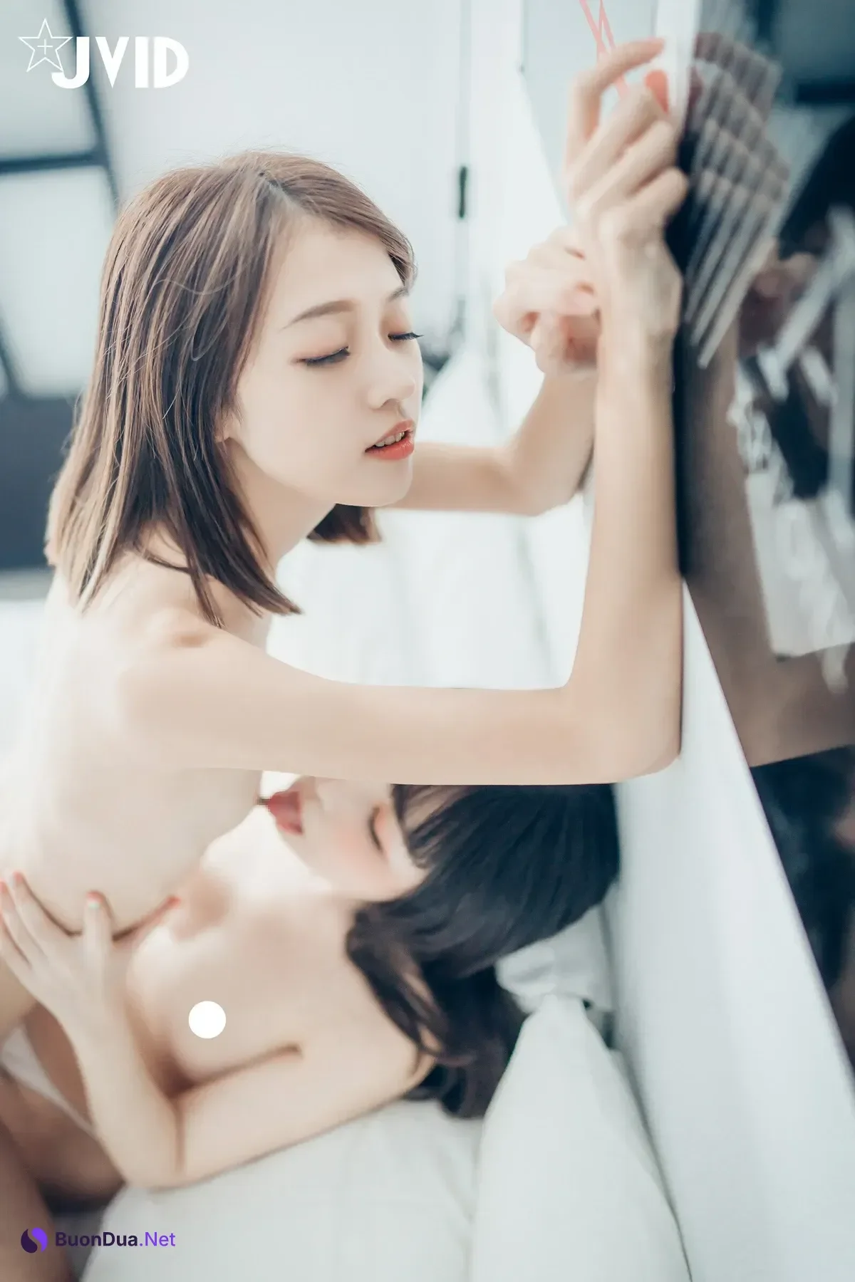 JVID 妍妍 Angel & Tiny – 蘿莉百合 Set.04 - Photo 19