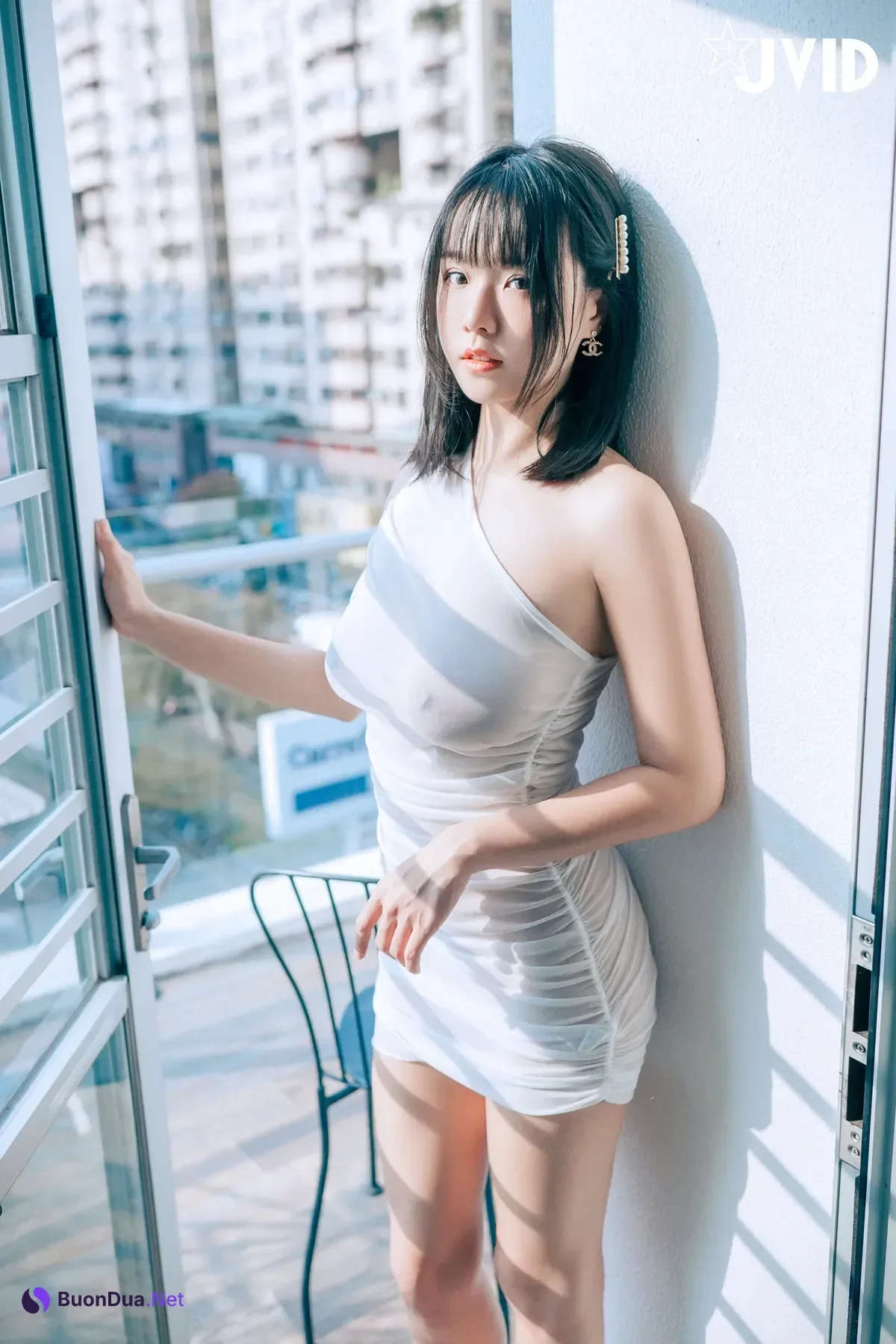 JVID Angela寶7 – 豪乳情婦の不倫旅行－寶七🫦跪舔肉棒的色色拜金萌妹🔥靈巧的舌頭舔來舔去😈 Set.01 - Photo 19