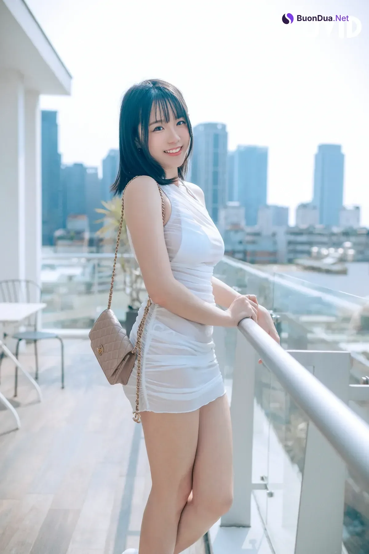 JVID Angela寶7 – 豪乳情婦の不倫旅行－寶七🫦跪舔肉棒的色色拜金萌妹🔥靈巧的舌頭舔來舔去😈 Set.01 - Photo 2