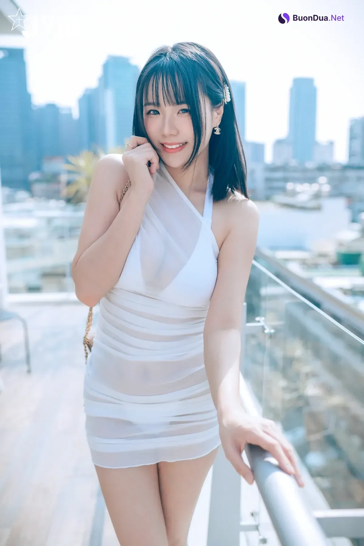 JVID Angela寶7 – 豪乳情婦の不倫旅行－寶七🫦跪舔肉棒的色色拜金萌妹🔥靈巧的舌頭舔來舔去😈 Set.01 - Photo 4