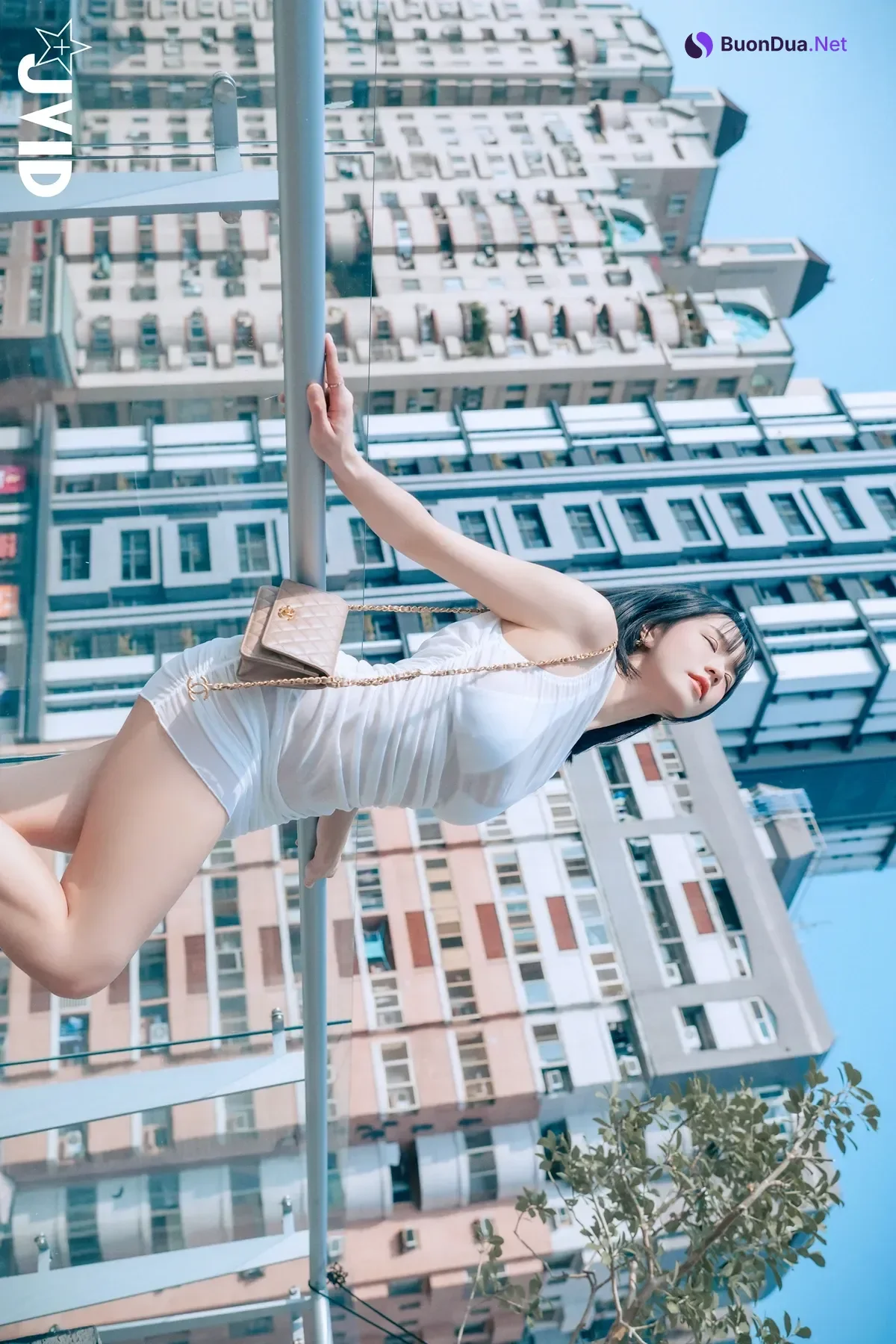 JVID Angela寶7 – 豪乳情婦の不倫旅行－寶七🫦跪舔肉棒的色色拜金萌妹🔥靈巧的舌頭舔來舔去😈 Set.01 - Photo 6