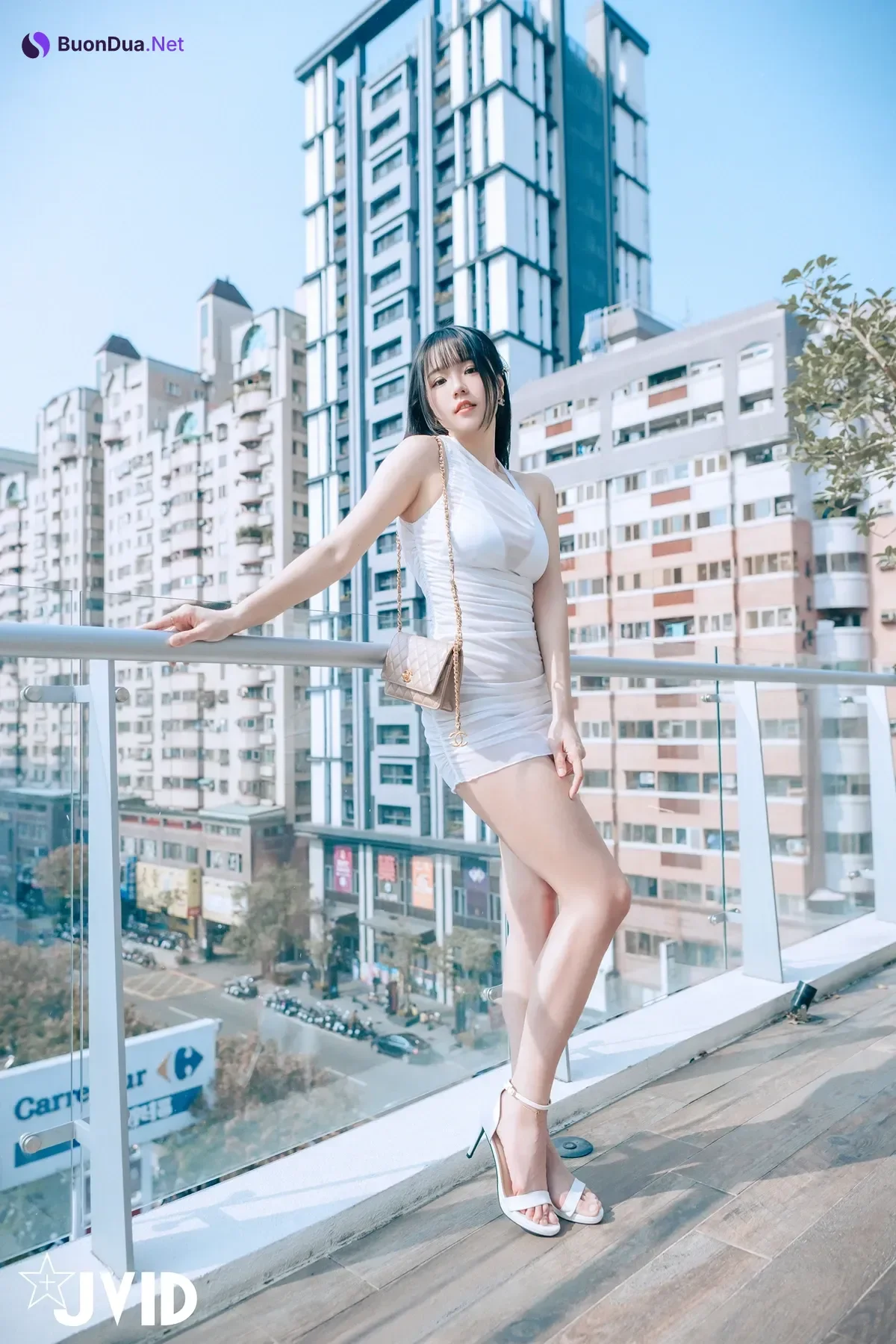 JVID Angela寶7 – 豪乳情婦の不倫旅行－寶七🫦跪舔肉棒的色色拜金萌妹🔥靈巧的舌頭舔來舔去😈 Set.01 - Photo 9