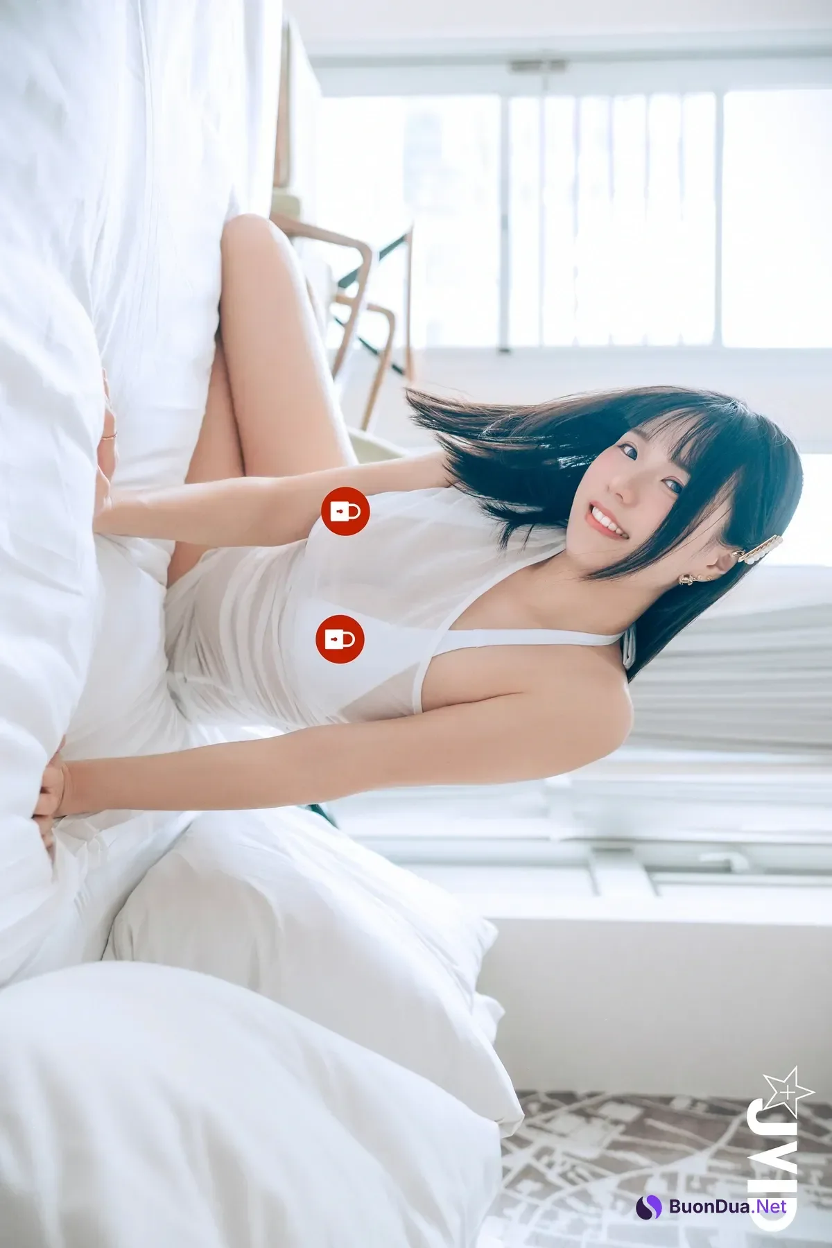 JVID Angela寶7 – 豪乳情婦の不倫旅行－寶七🫦跪舔肉棒的色色拜金萌妹🔥靈巧的舌頭舔來舔去😈 Set.02 - Photo 10