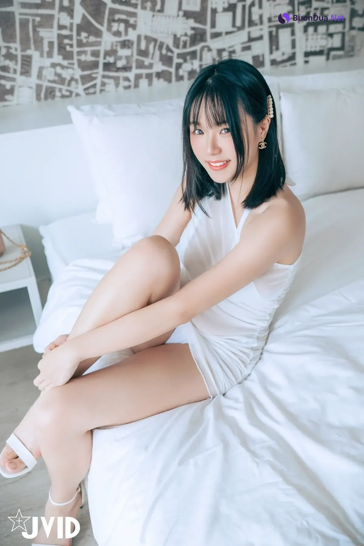 JVID Angela寶7 – 豪乳情婦の不倫旅行－寶七🫦跪舔肉棒的色色拜金萌妹🔥靈巧的舌頭舔來舔去😈 Set.02 - Photo 4