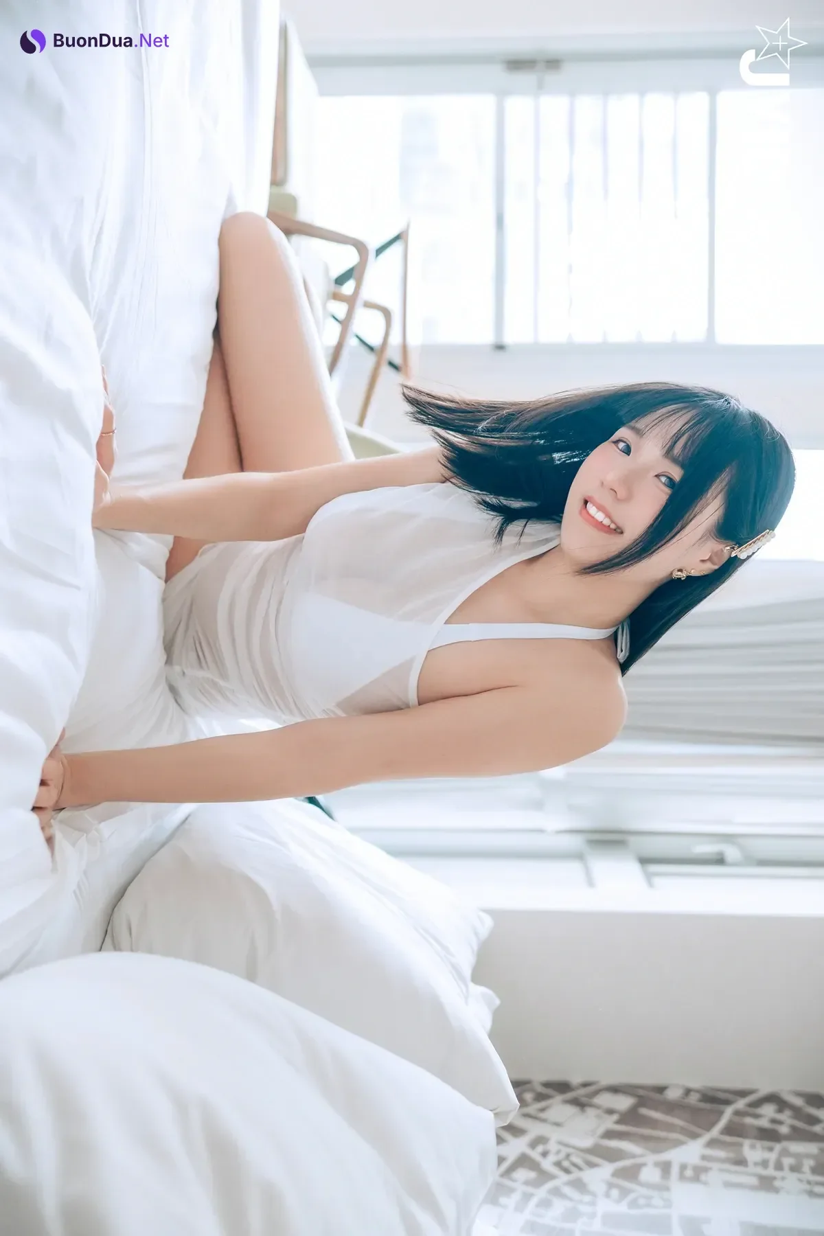 JVID Angela寶7 – 豪乳情婦の不倫旅行－寶七🫦跪舔肉棒的色色拜金萌妹🔥靈巧的舌頭舔來舔去😈 Set.02 - Photo 9