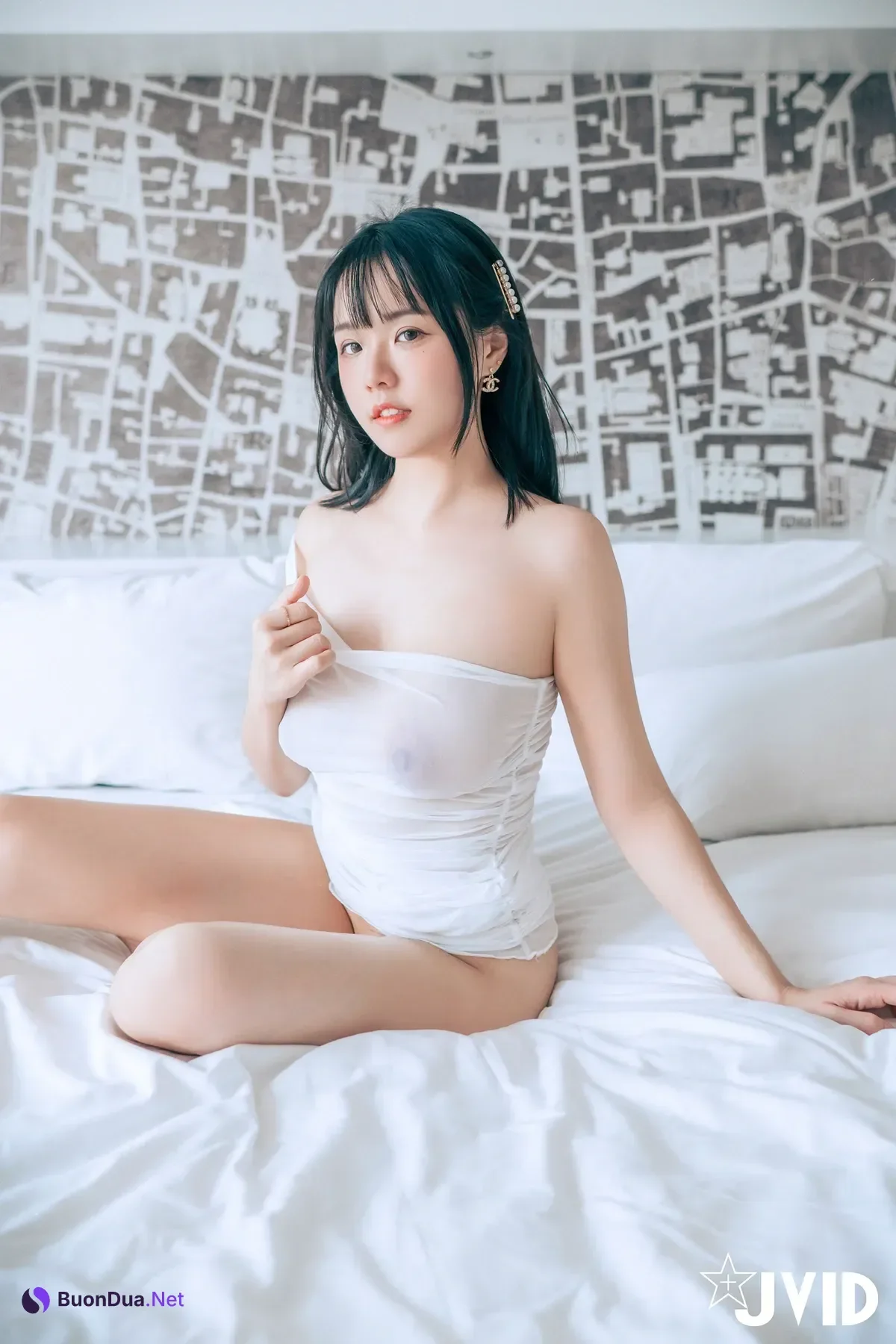 JVID Angela寶7 – 豪乳情婦の不倫旅行－寶七🫦跪舔肉棒的色色拜金萌妹🔥靈巧的舌頭舔來舔去😈 Set.03 - Photo 15