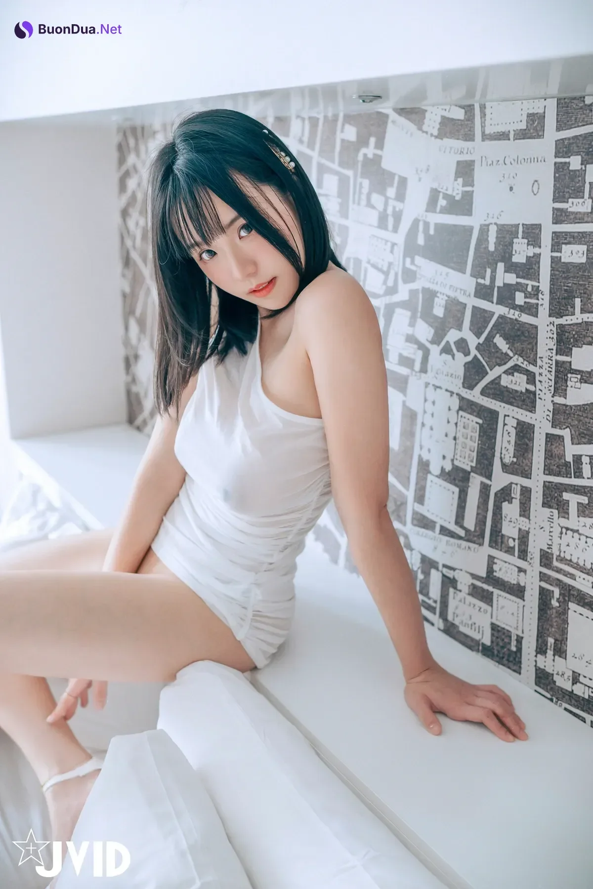JVID Angela寶7 – 豪乳情婦の不倫旅行－寶七🫦跪舔肉棒的色色拜金萌妹🔥靈巧的舌頭舔來舔去😈 Set.03 - Photo 5