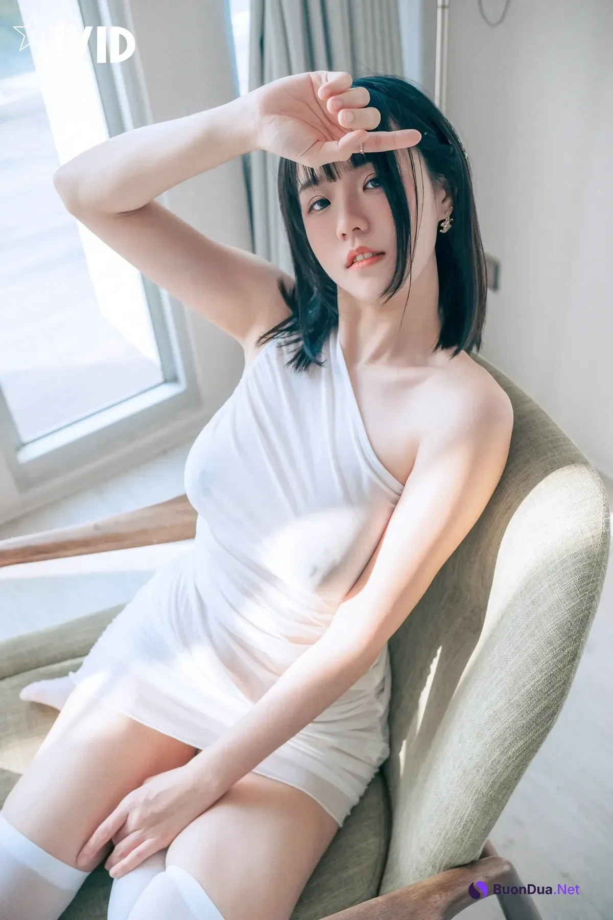 JVID Angela寶7 – 豪乳情婦の不倫旅行－寶七🫦跪舔肉棒的色色拜金萌妹🔥靈巧的舌頭舔來舔去😈 Set.04 - Photo 3