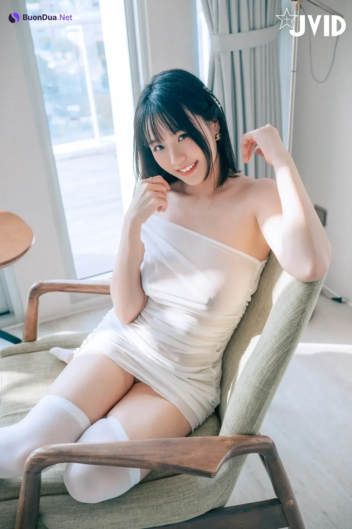 JVID Angela寶7 – 豪乳情婦の不倫旅行－寶七🫦跪舔肉棒的色色拜金萌妹🔥靈巧的舌頭舔來舔去😈 Set.04 - Photo 7