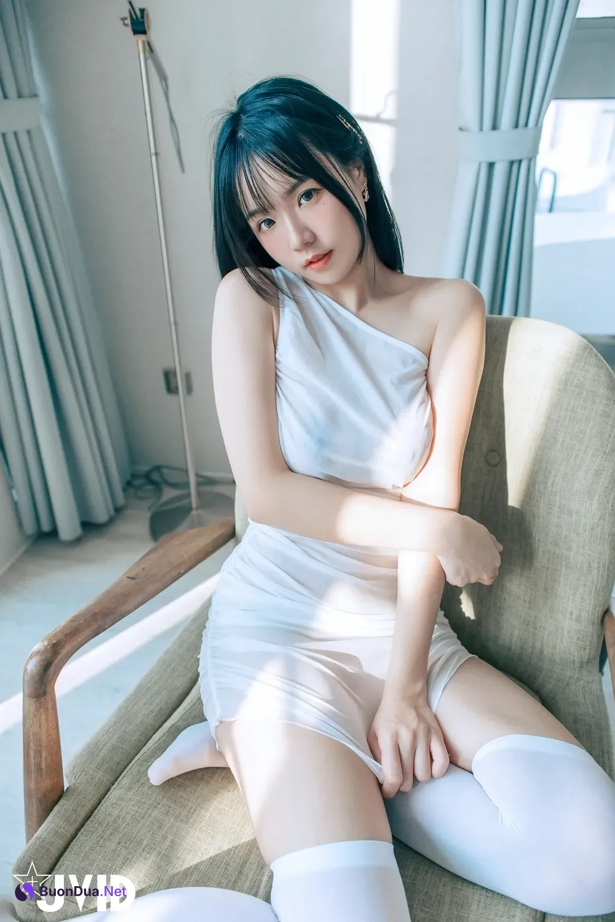 JVID Angela寶7 – 豪乳情婦の不倫旅行－寶七🫦跪舔肉棒的色色拜金萌妹🔥靈巧的舌頭舔來舔去😈 Set.04 - Photo 9