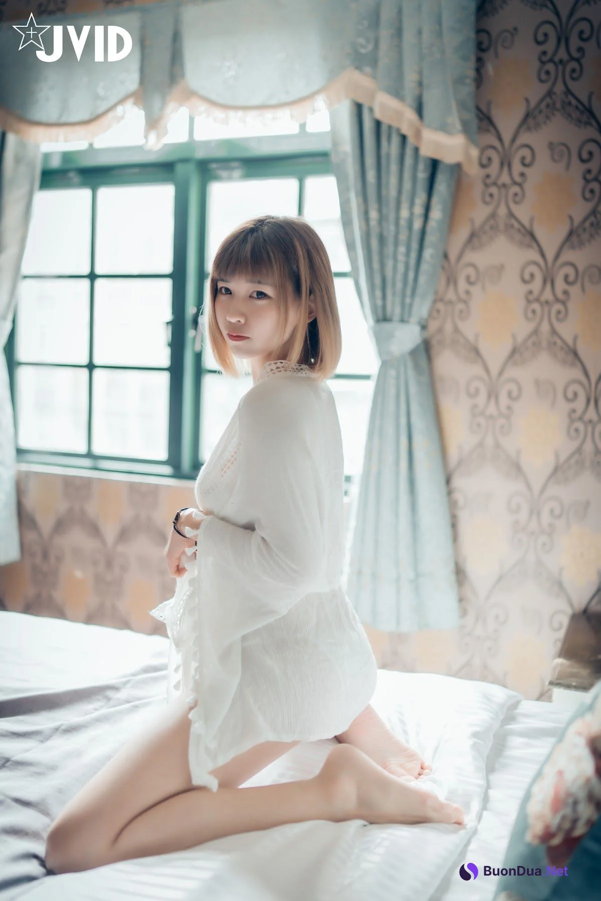 [JVID] 果寶寶 – 與巨乳女友果寶寶開房間的全裸無碼寫真 - 写真 8