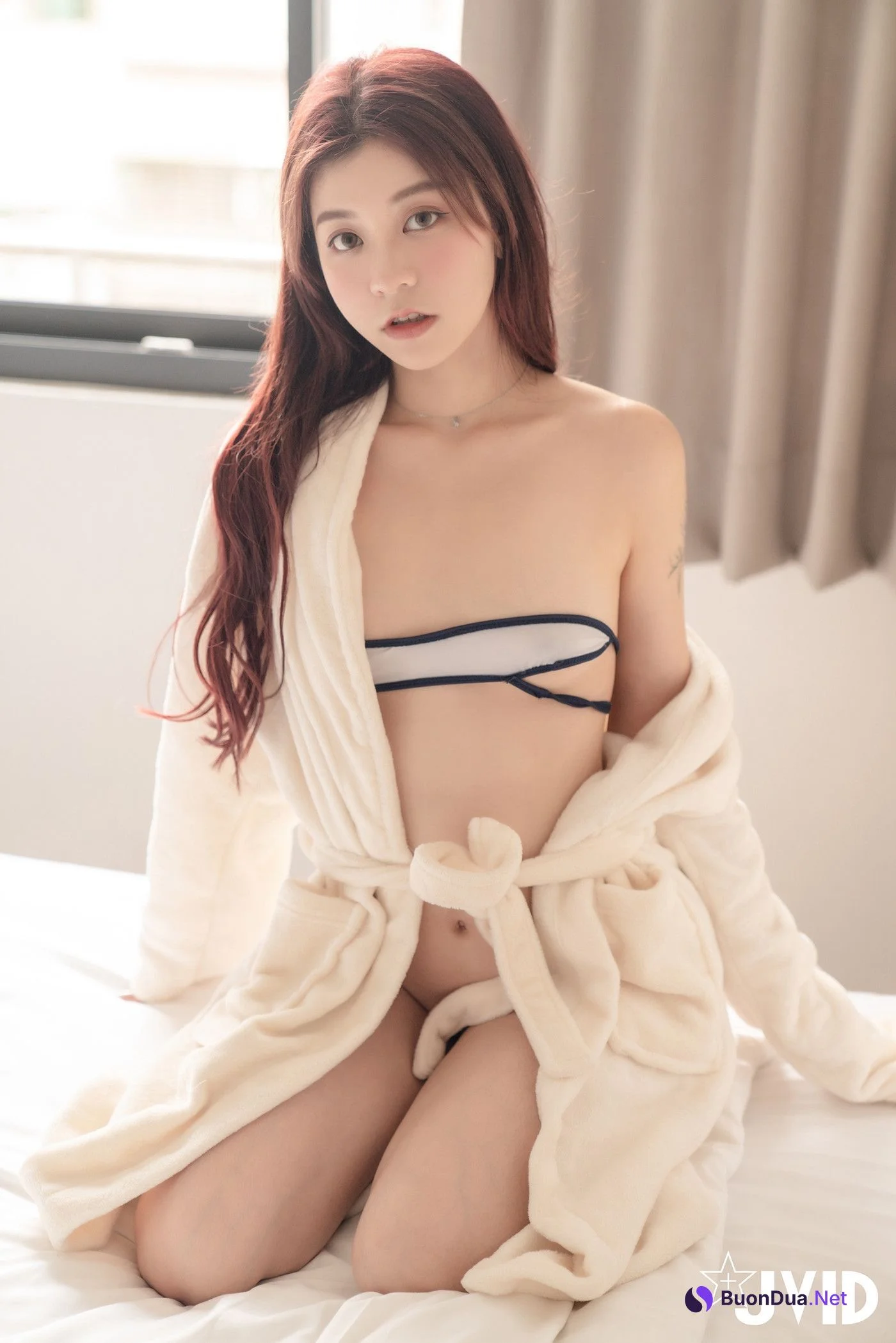 JVID 卡洛琳Caroline – 帶學妹來一日溫泉之旅 Set.01 - Photo 11