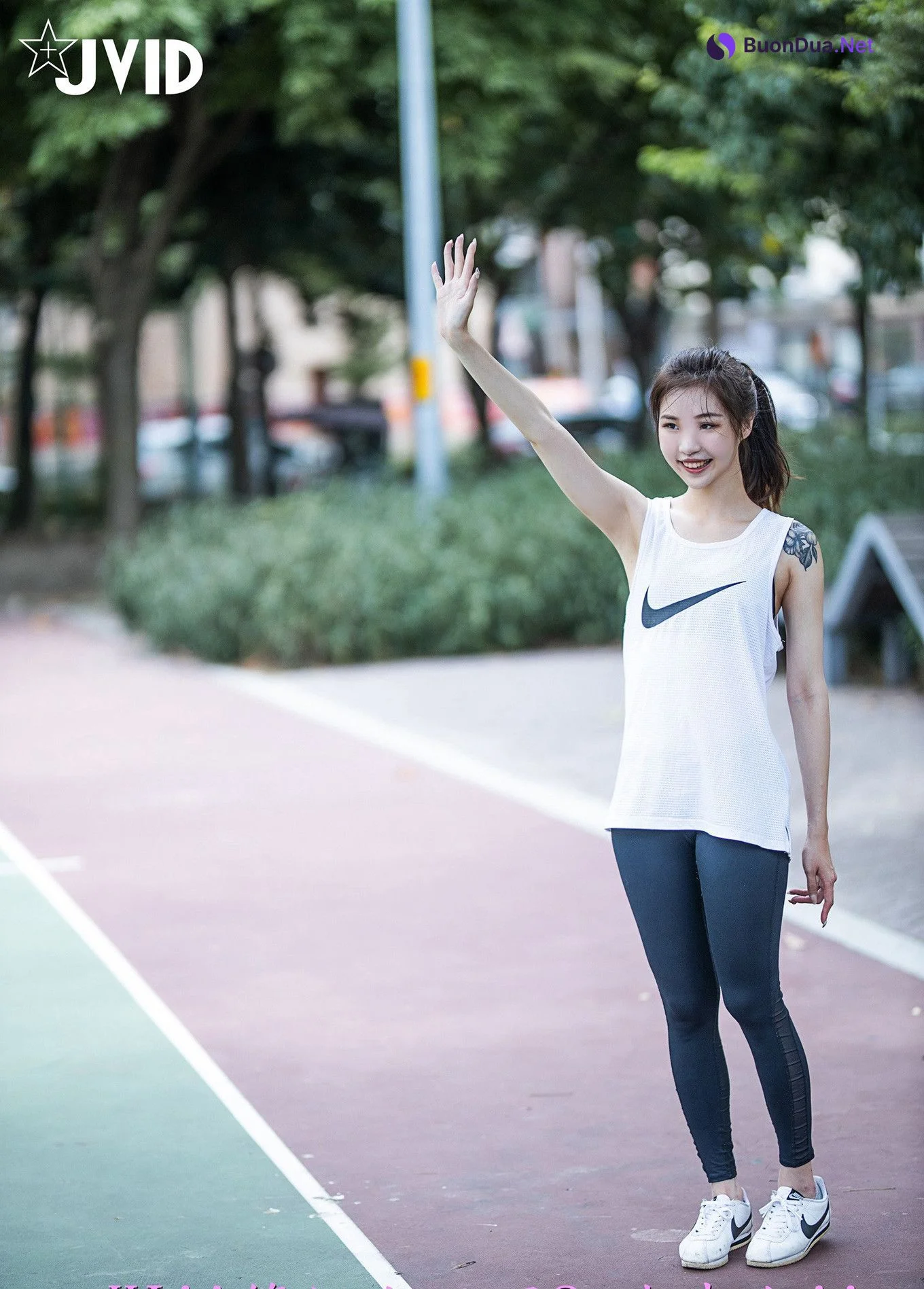 JVID Catlin 高校初恋女生-运动后Sex-約打籃球-卻被好友偷約去旅館 Set.01 - Photo 12