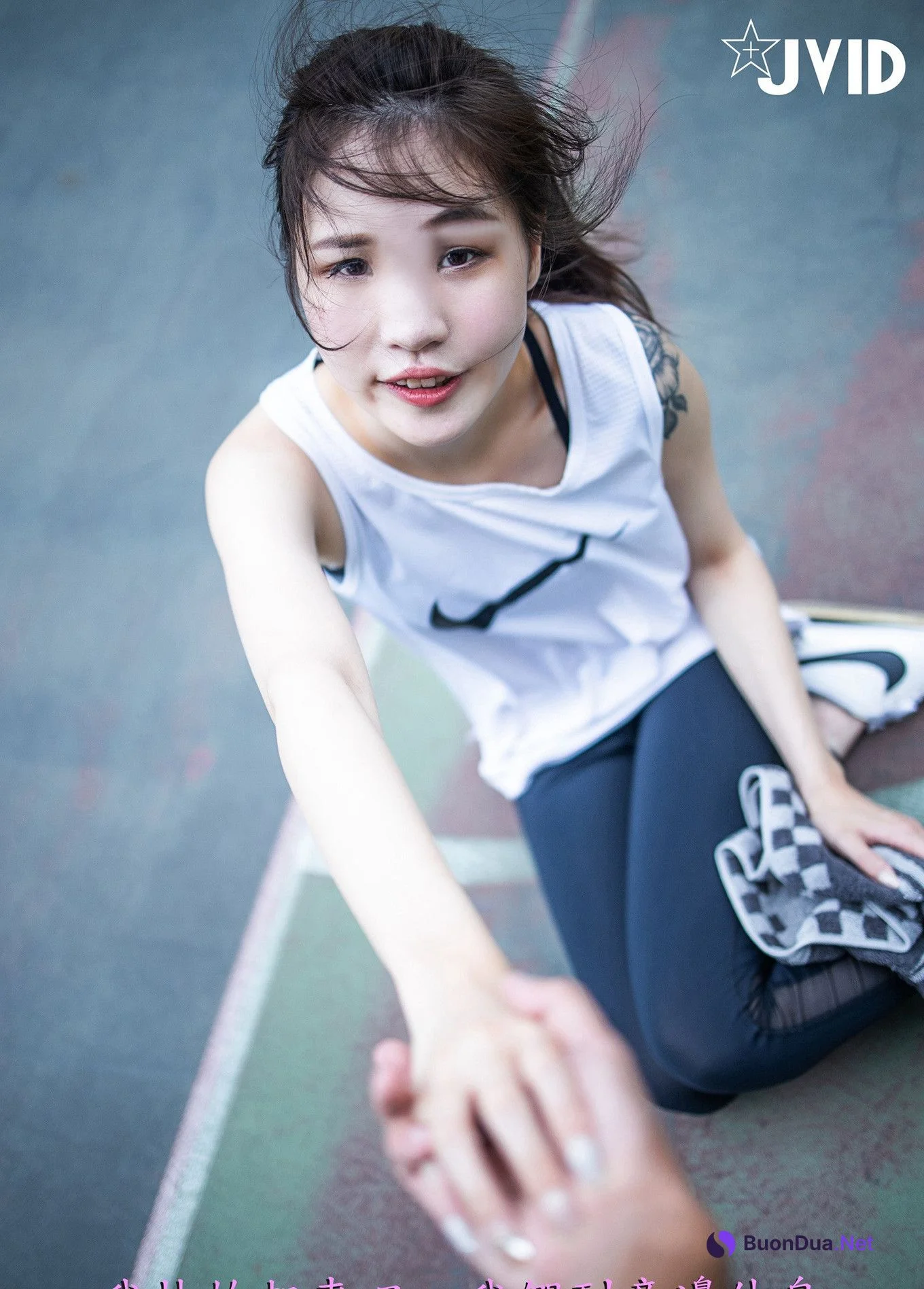 JVID Catlin 高校初恋女生-运动后Sex-約打籃球-卻被好友偷約去旅館 Set.01 - Photo 16