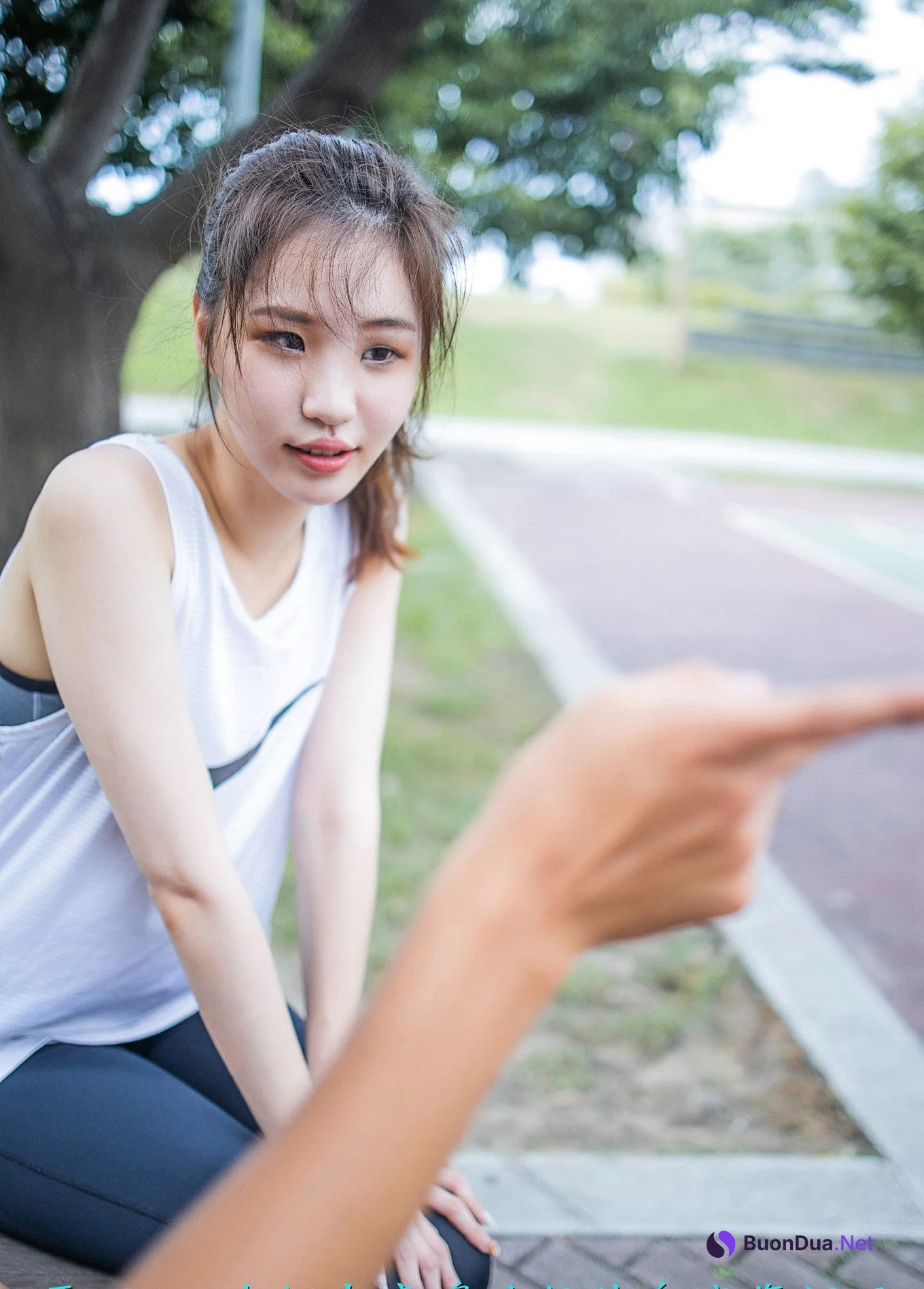 JVID Catlin 高校初恋女生-运动后Sex-約打籃球-卻被好友偷約去旅館 Set.01 - Photo 3