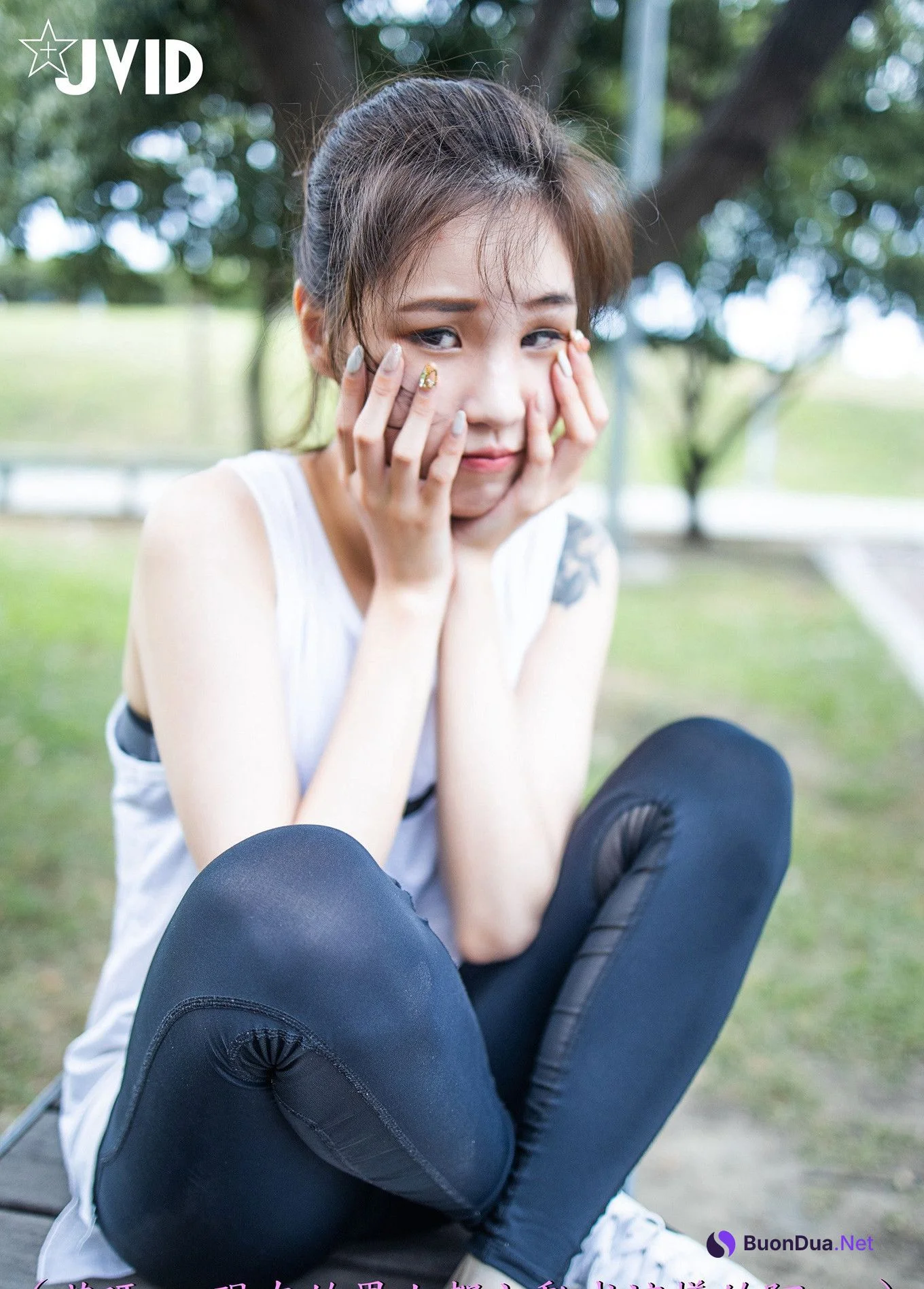 JVID Catlin 高校初恋女生-运动后Sex-約打籃球-卻被好友偷約去旅館 Set.01 - Photo 7