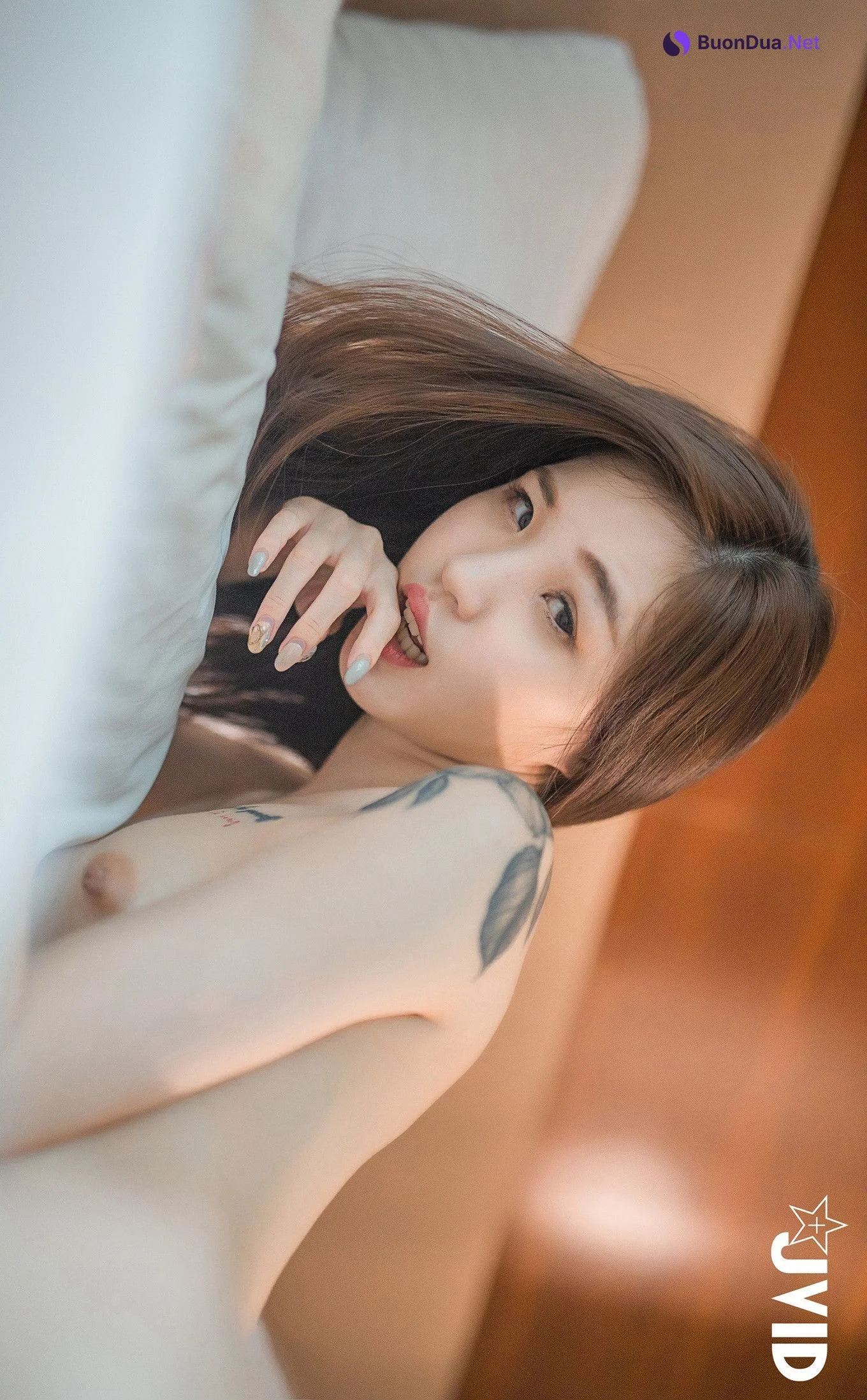 JVID Catlin 高校初恋女生-运动后Sex-約打籃球-卻被好友偷約去旅館 Set.03 - Photo 4