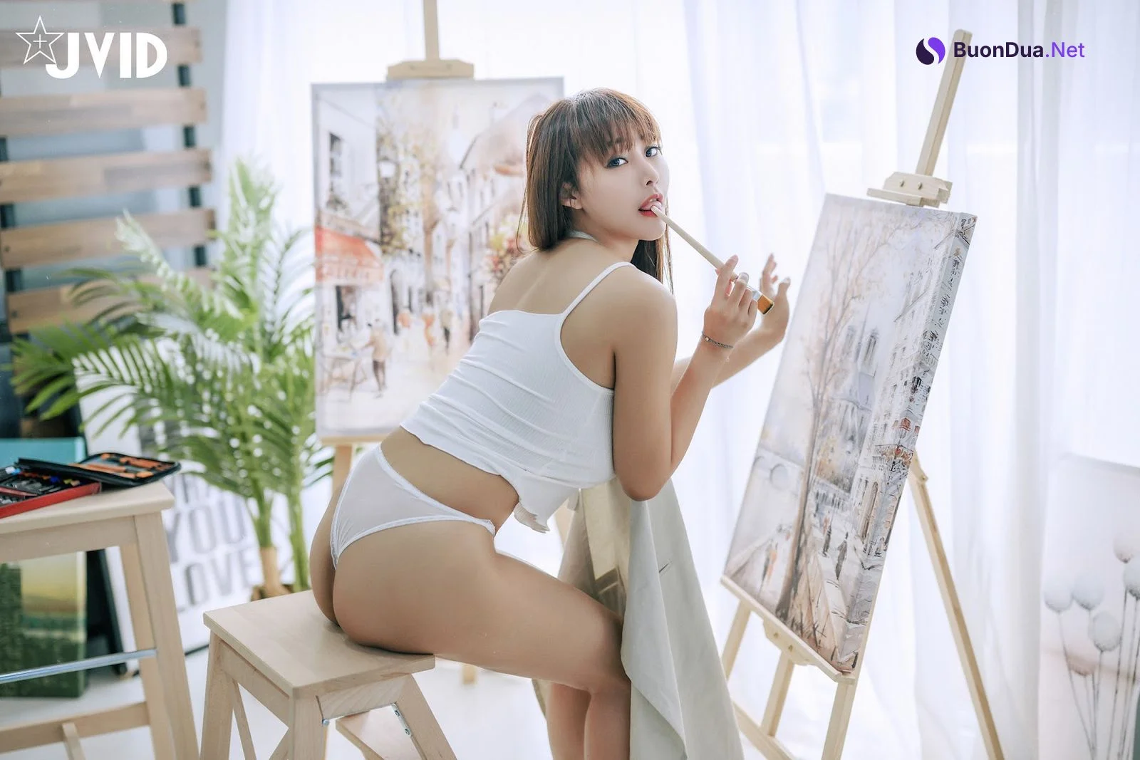[JVID] 乐乐 – 热爱榨精的漫画家-艺术家-生日限定尺度 - รูปภาพ 17