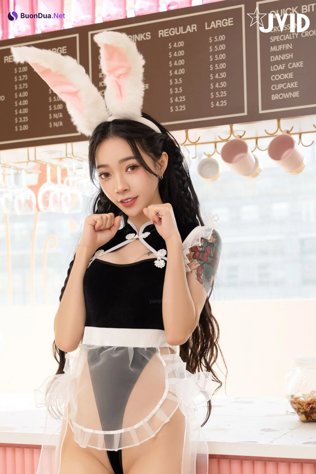 JVID精品 女神《飄飄》極上ご奉仕!! 完全主觀視角!!可愛すぎるメイドがまさかの全裸で超興奮!! - Photo 13