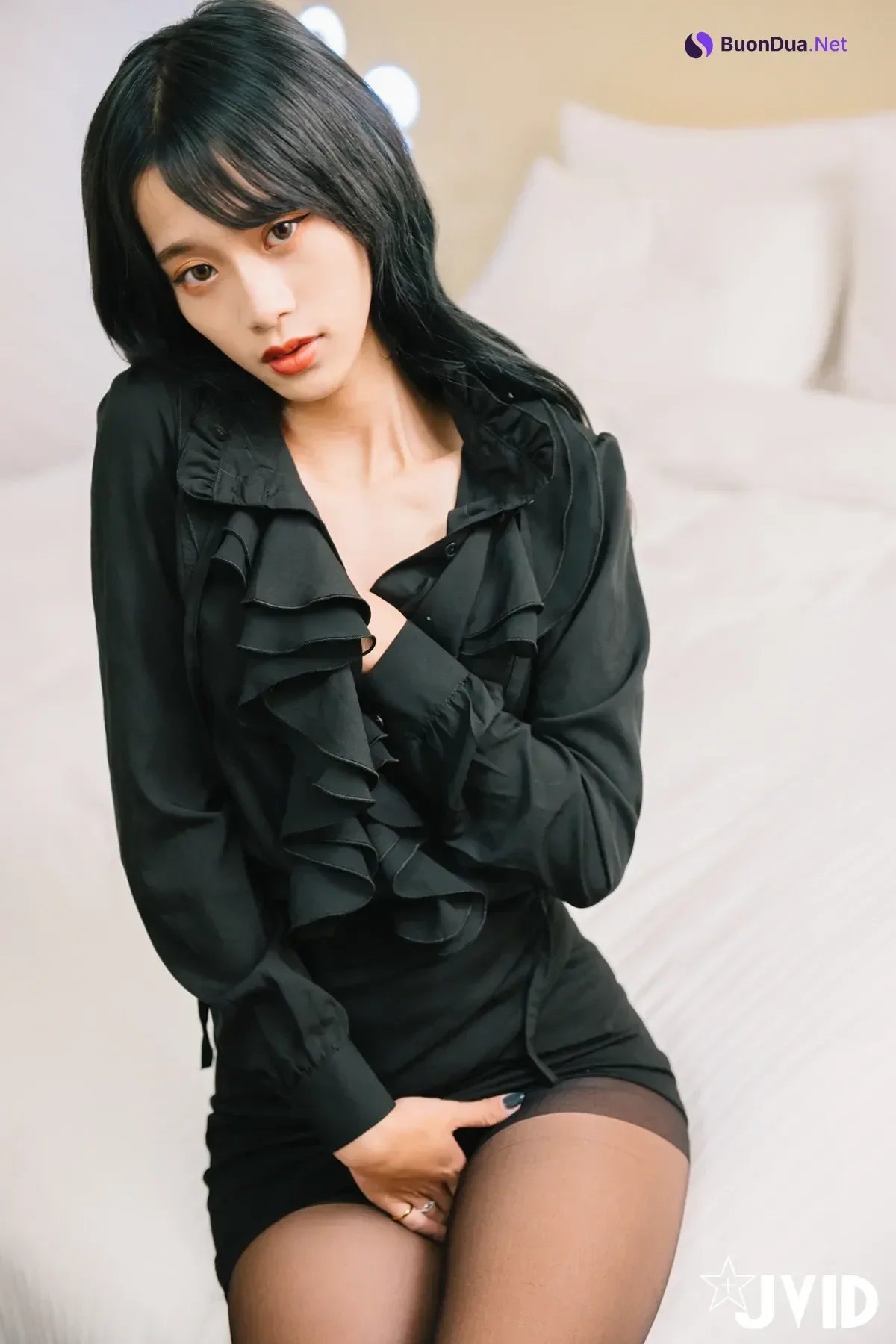 JVID 韓芳語 – DesireVol.極正大奶大學新鮮人芳語.下班後的情色指導 - Photo 10