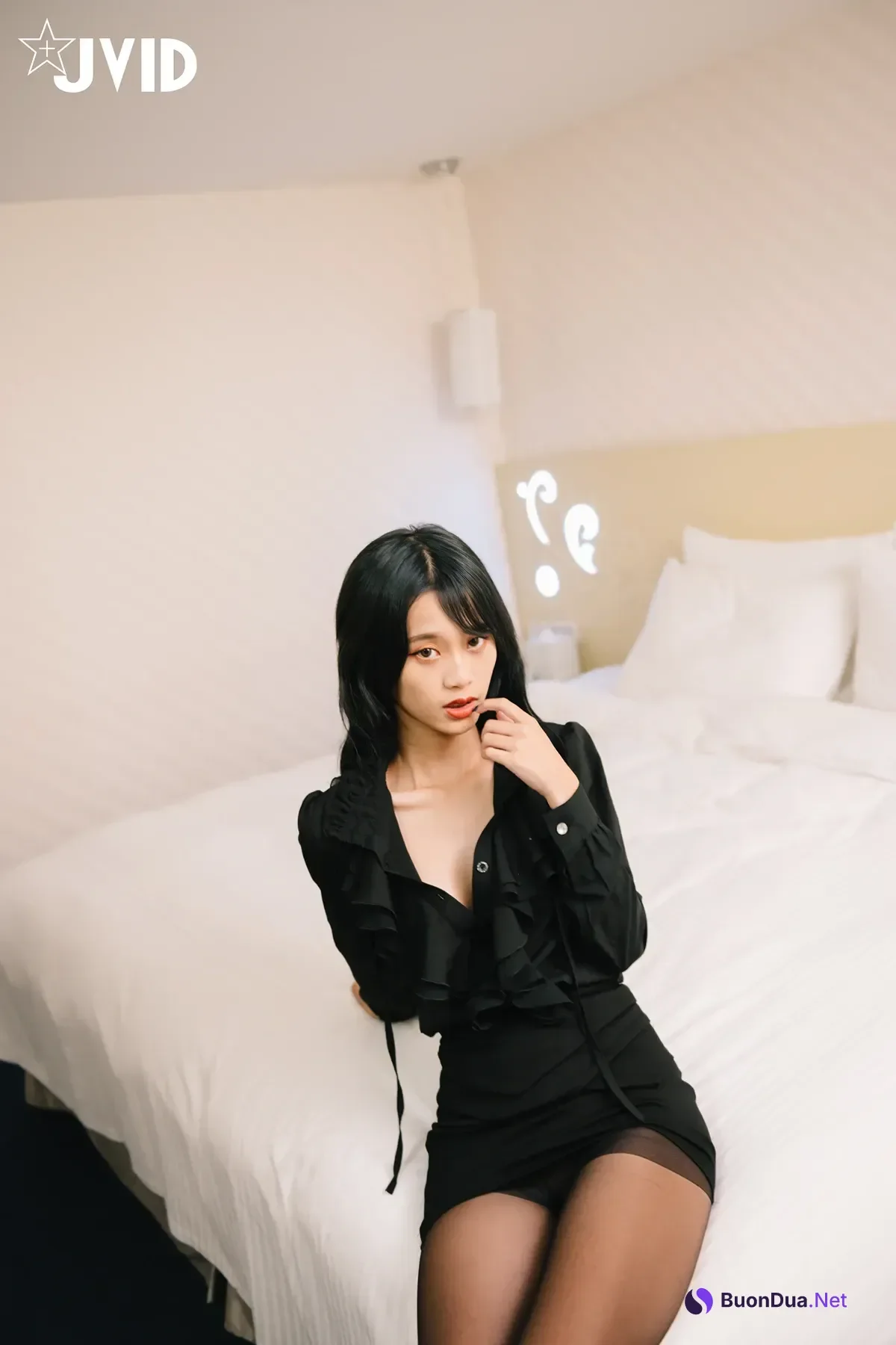 JVID 韓芳語 – DesireVol.極正大奶大學新鮮人芳語.下班後的情色指導 - Photo 15