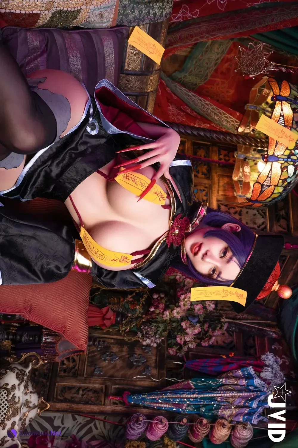 JVID 甜心幫 ღ 安希 – 菰蒲風動縱斜影，殭屍奶光《安希》膣得液滿 - Photo 10