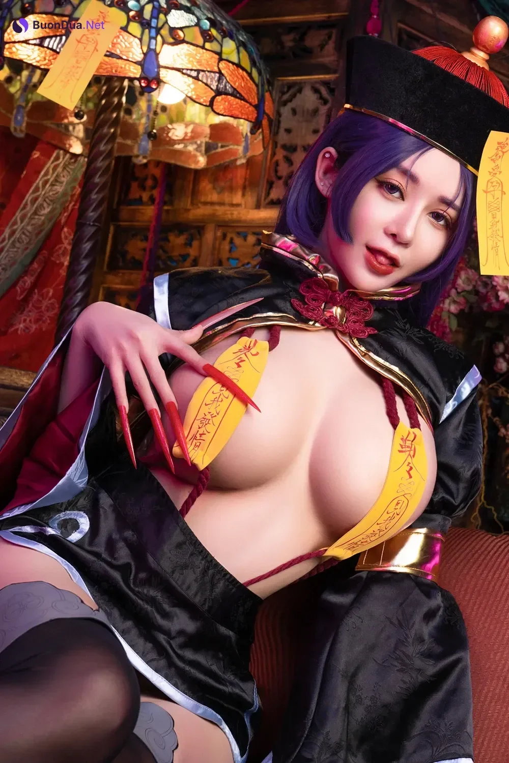 JVID 甜心幫 ღ 安希 – 菰蒲風動縱斜影，殭屍奶光《安希》膣得液滿 - Photo 11