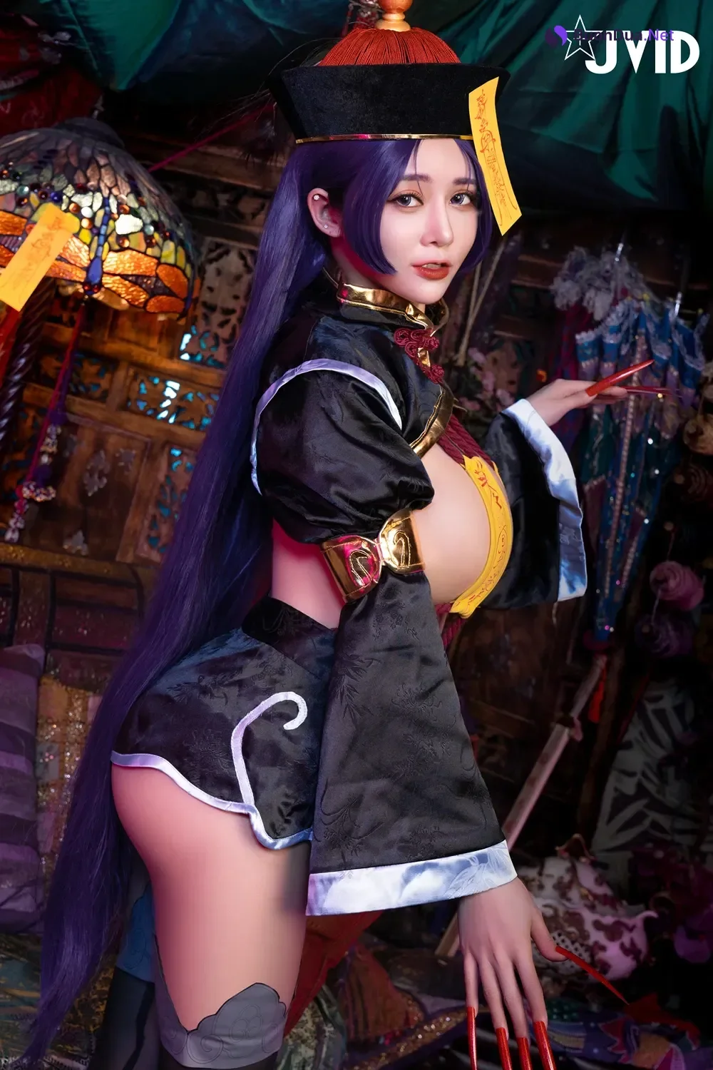 JVID 甜心幫 ღ 安希 – 菰蒲風動縱斜影，殭屍奶光《安希》膣得液滿 - Photo 19