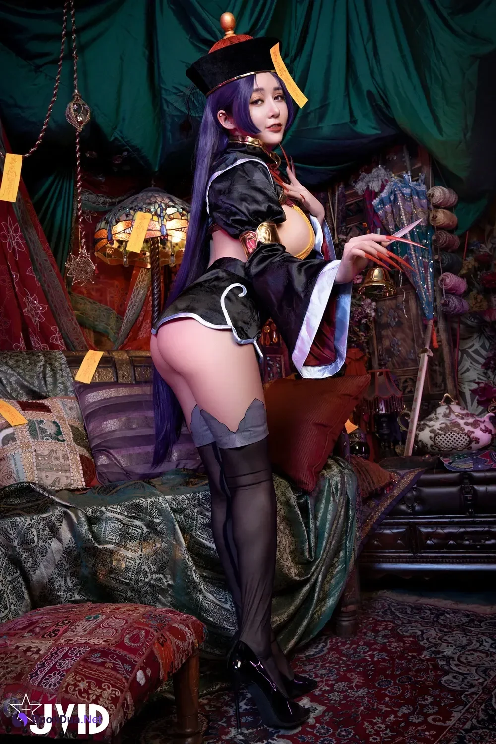 JVID 甜心幫 ღ 安希 – 菰蒲風動縱斜影，殭屍奶光《安希》膣得液滿 - Photo 20