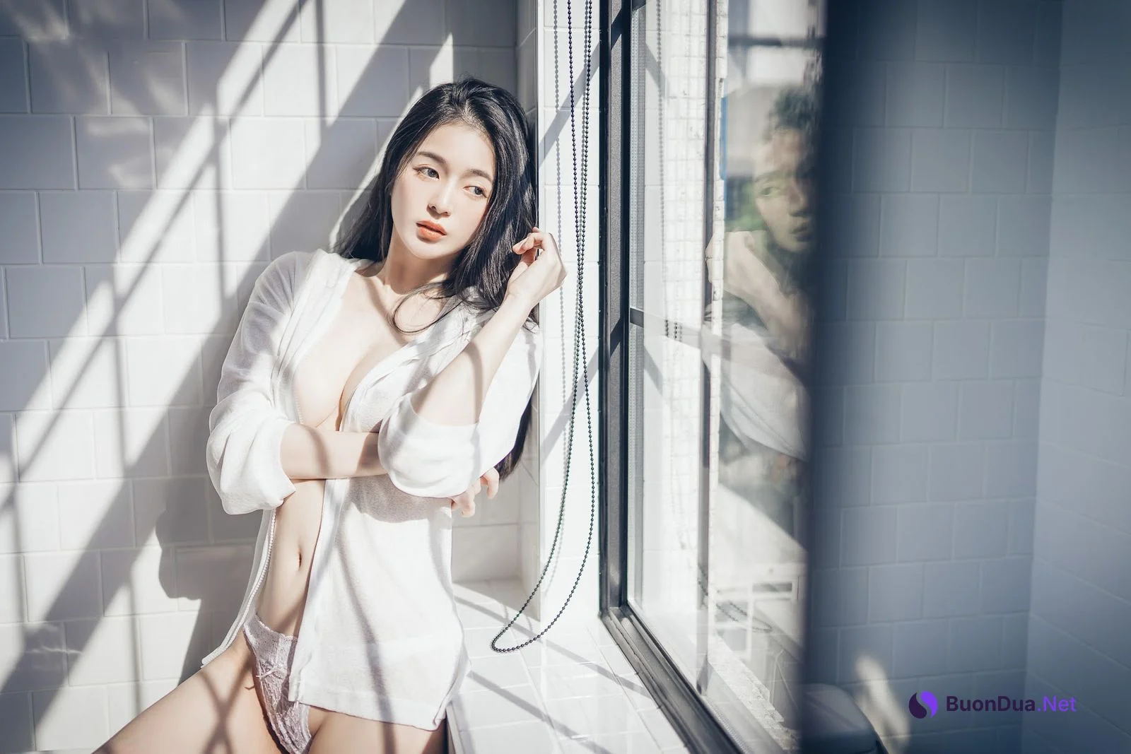 [JVID] 辰辰 – 午后阳光-透视连衣 - 사진 13
