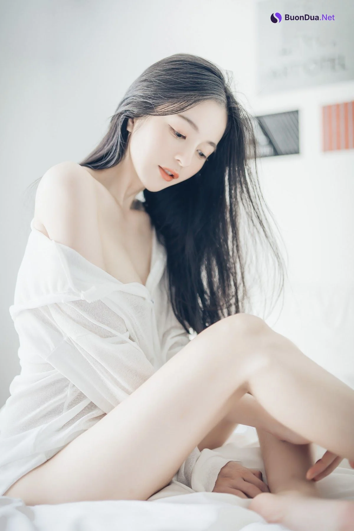 [JVID] 辰辰 – 午后阳光-透视连衣 - 사진 26