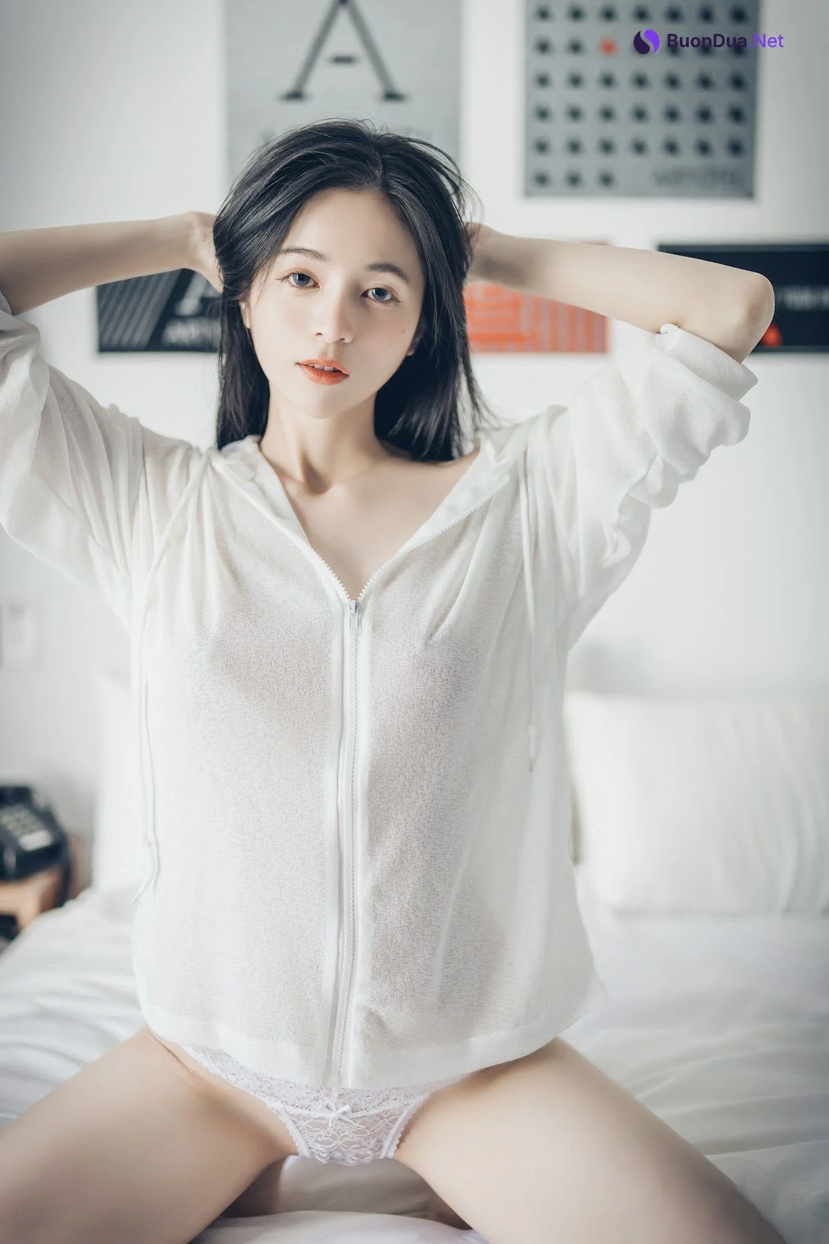 [JVID] 辰辰 – 午后阳光-透视连衣 - 사진 29