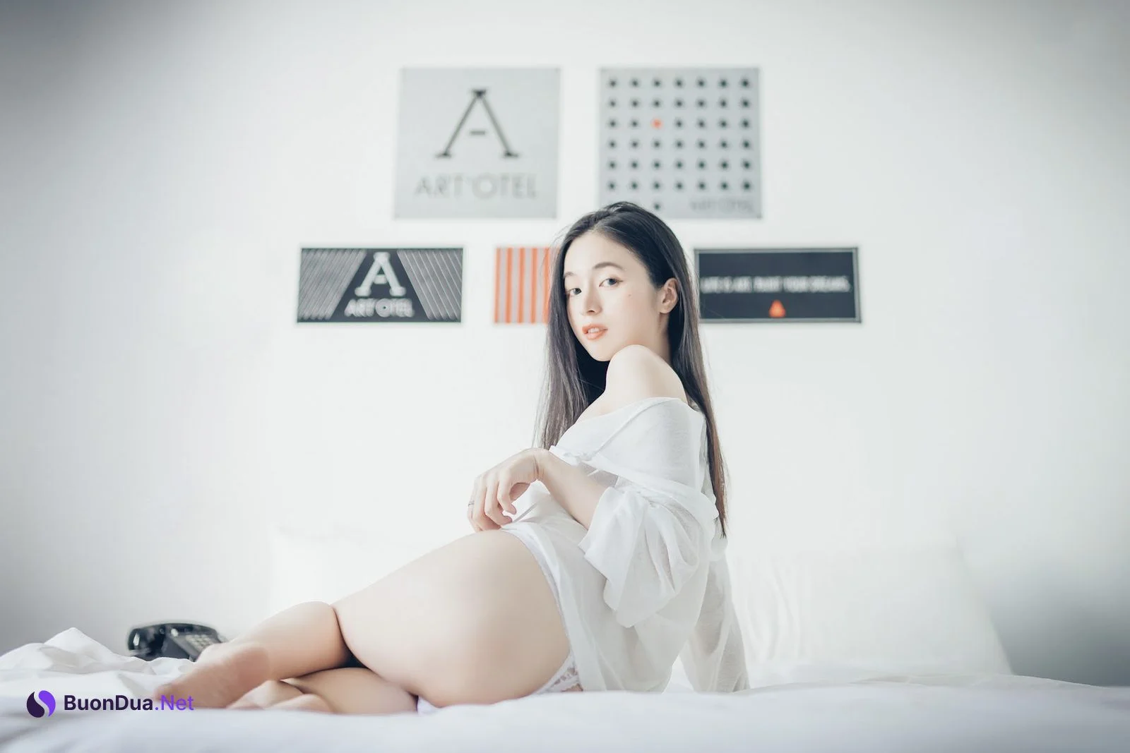 [JVID] 辰辰 – 午后阳光-透视连衣 - 사진 32