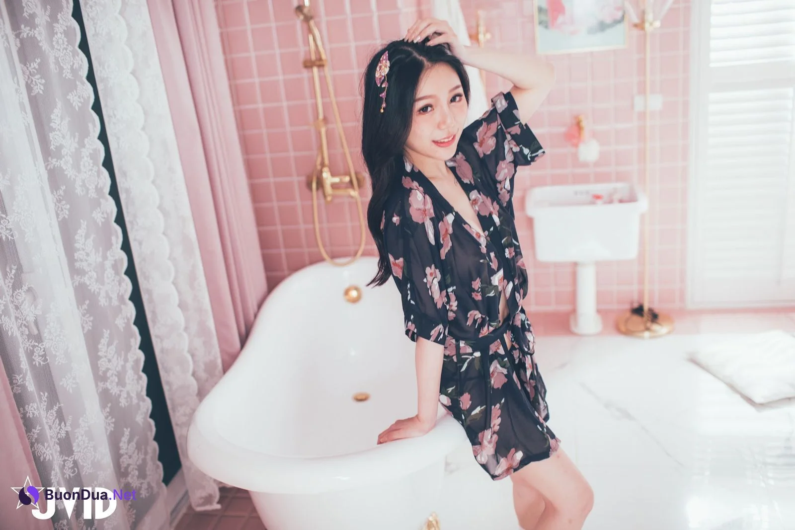 [JVID] 梵梵 – 天然美女梵梵 美麗無邪的笑容甜翻你的心 - รูปภาพ 119