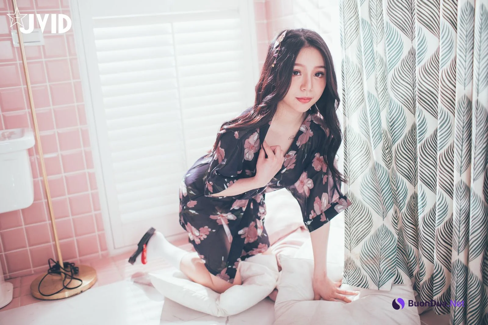 [JVID] 梵梵 – 天然美女梵梵 美麗無邪的笑容甜翻你的心 - รูปภาพ 94