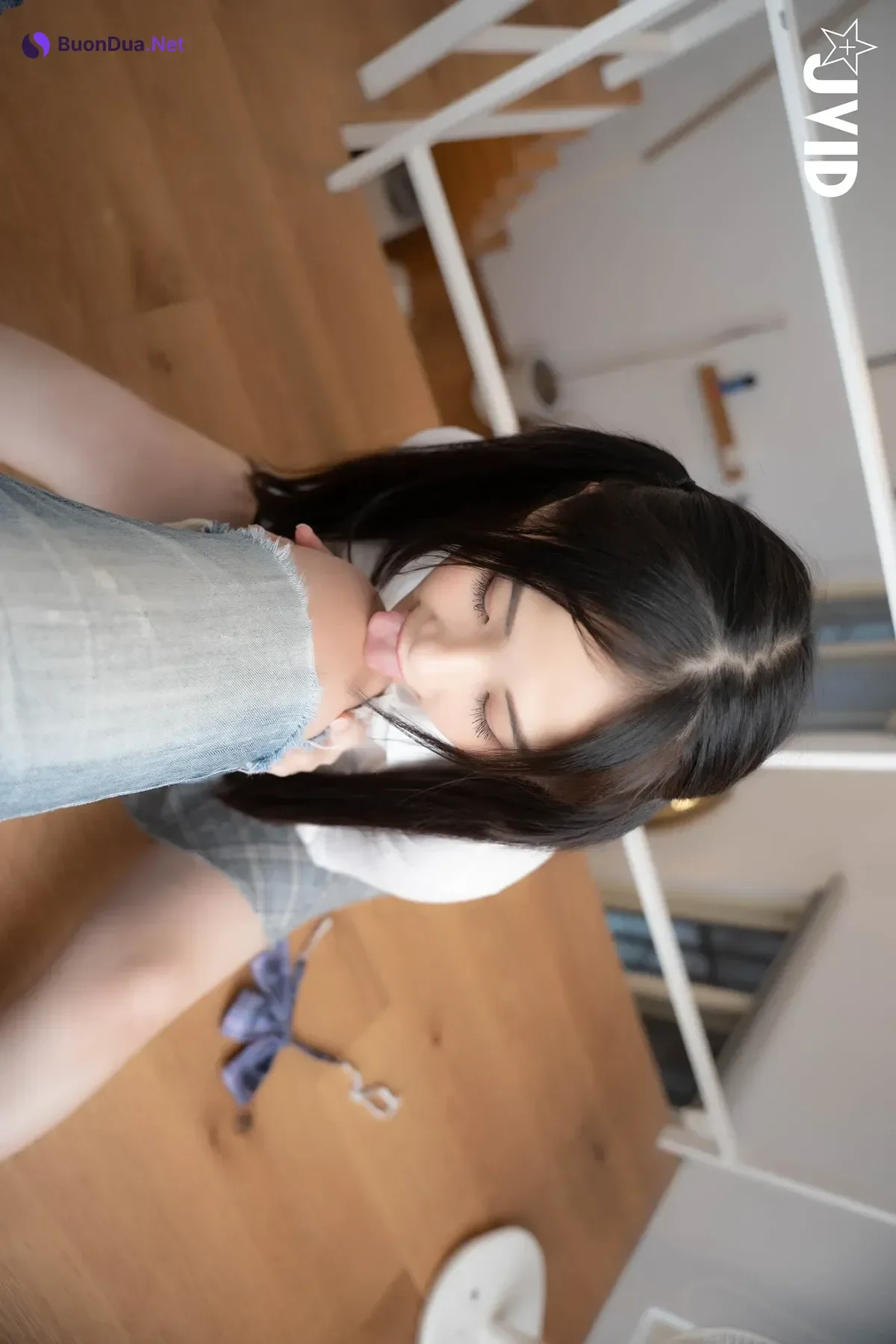 JVID 婕咪 Juice – {不能發出聲音}雙馬尾再次逆麟.又在學長胯下玩起來 - Photo 29
