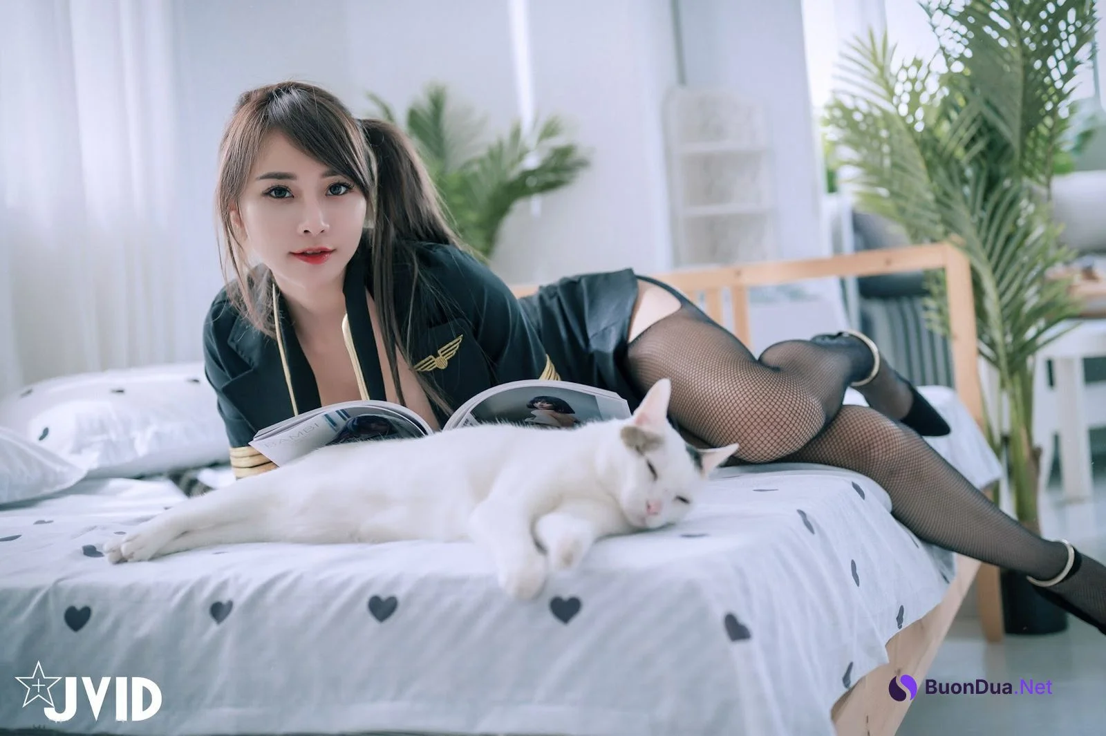 [JVID] Lele 樂樂 – 情色空姐&黑暗惡魔 - 写真 17