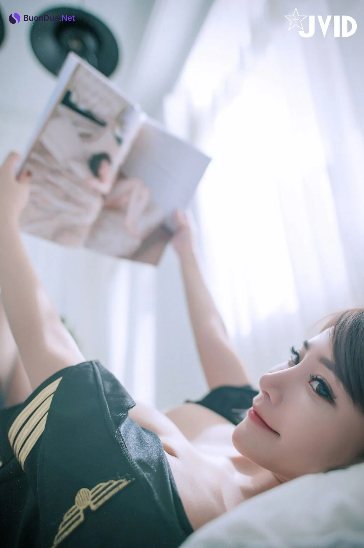 [JVID] Lele 樂樂 – 情色空姐&黑暗惡魔 - Photo 24