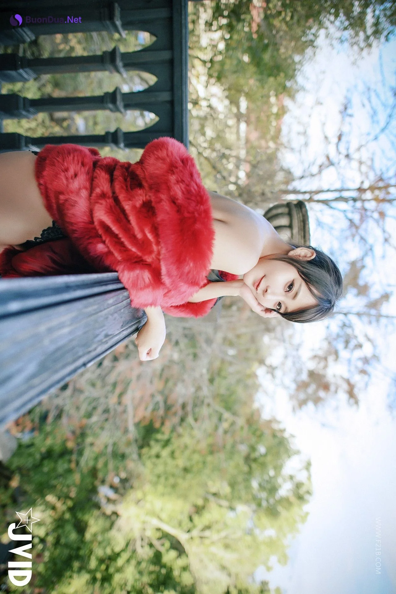 JVID Lele 樂樂 – 全輯上空無碼 巨乳校花 樂樂－鹿角loli的報恩！ Set.03 - Photo 15