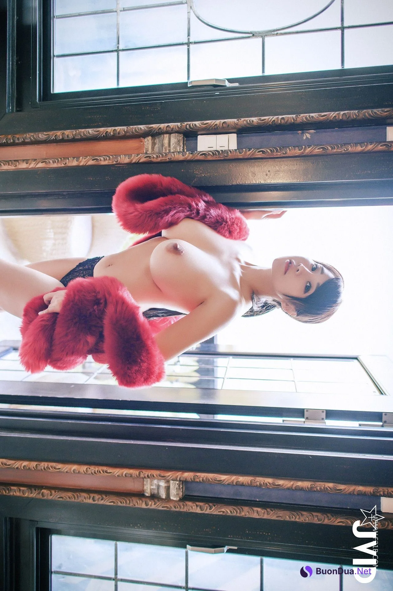 JVID Lele 樂樂 – 全輯上空無碼 巨乳校花 樂樂－鹿角loli的報恩！ Set.03 - Photo 20