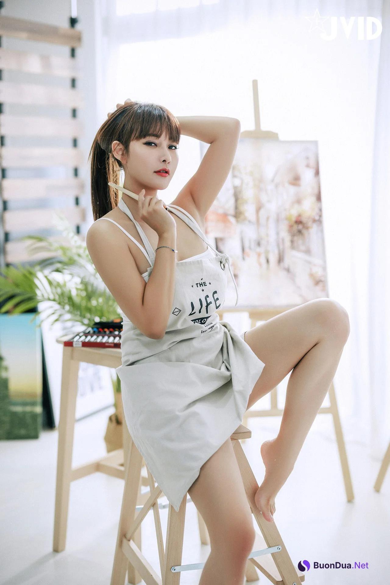 JVID Lele 乐乐 – 热爱榨精的漫画家-艺术家-生日限定尺度 Set.01 - Photo 7