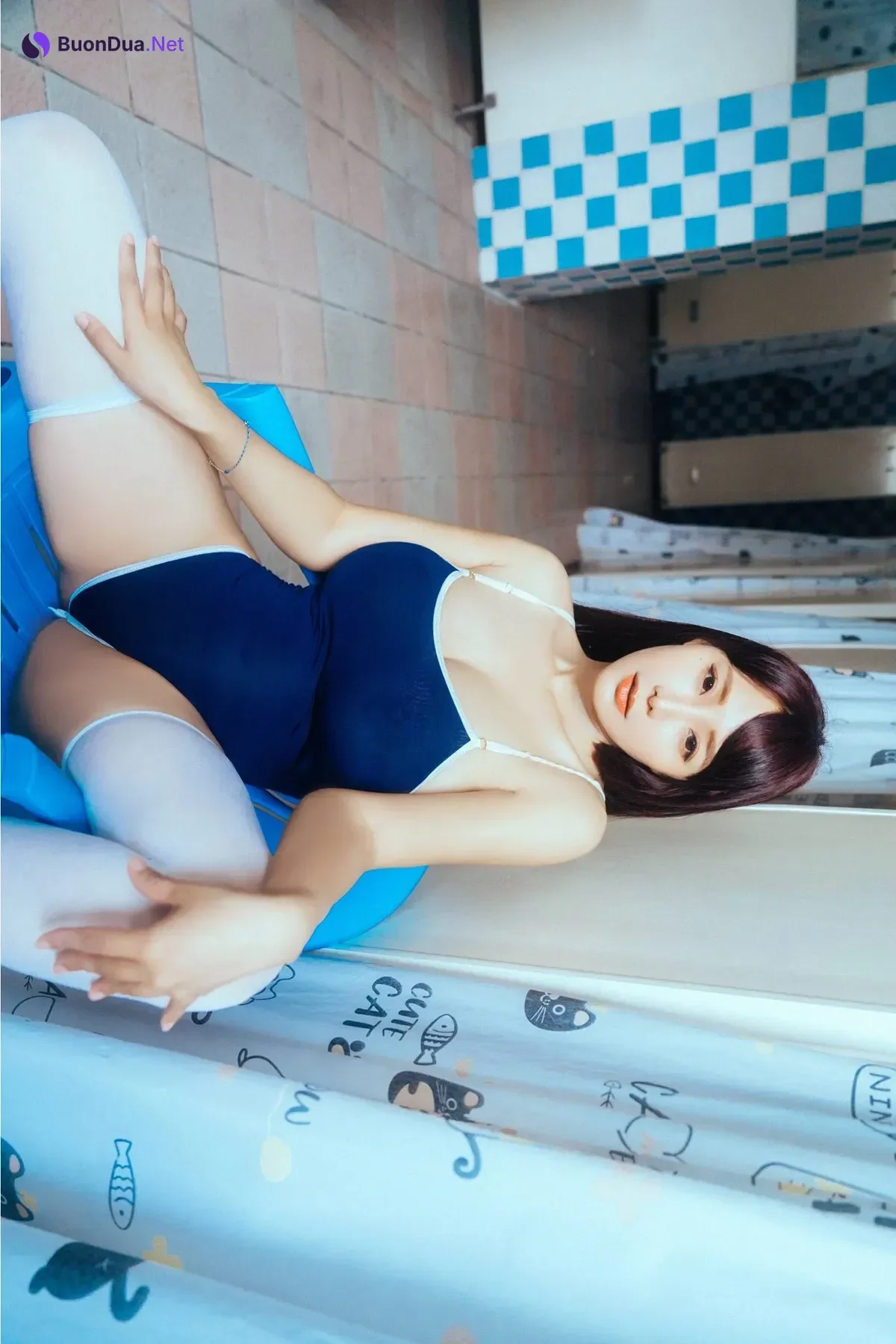 JVID Lele 樂樂 – やっぱりスクール水著は着すぎだね。 Set.02 - Photo 2