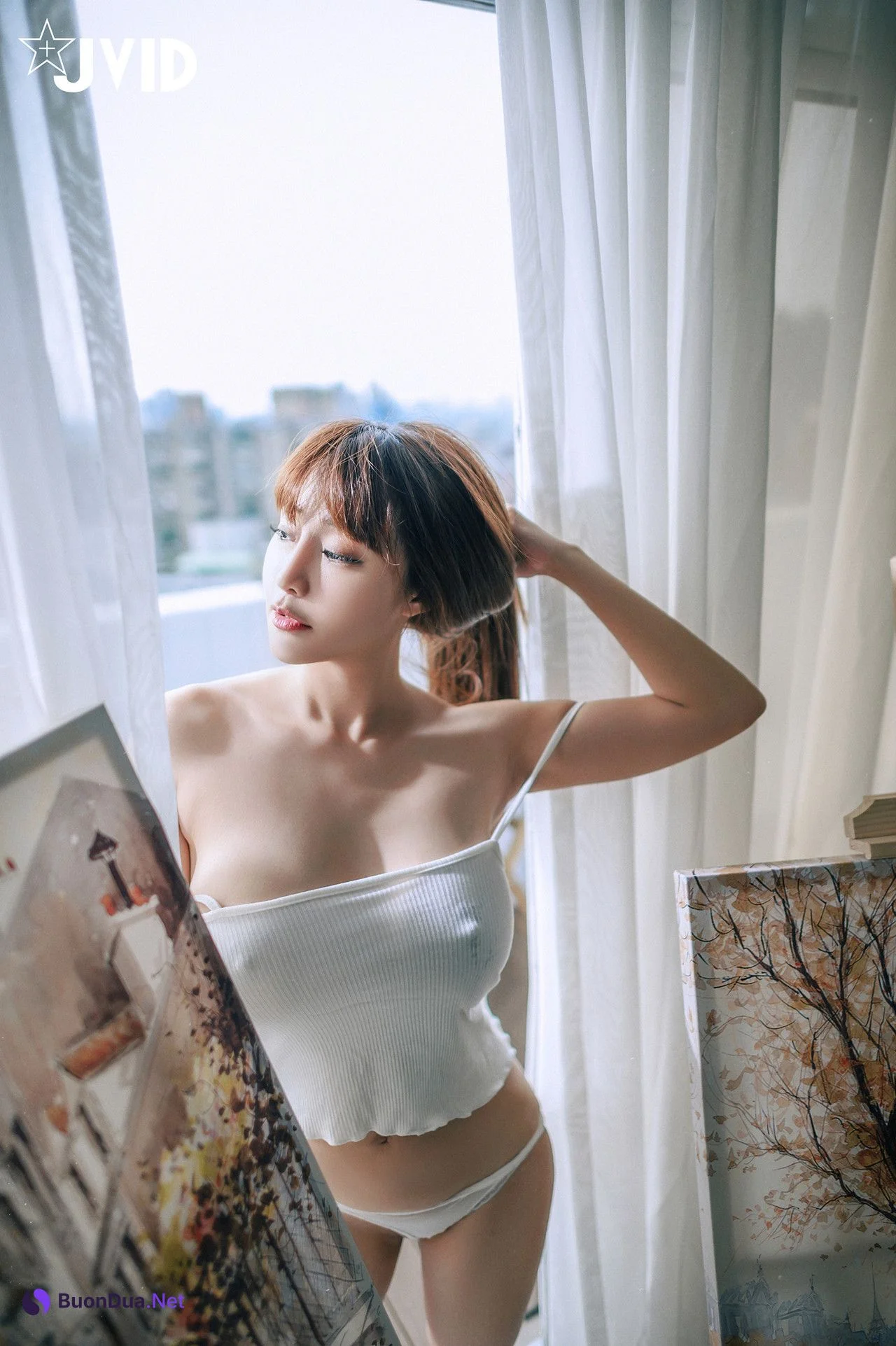 JVID Lele 乐乐 – 热爱榨精的漫画家-艺术家-生日限定尺度 Set.03 - Photo 10